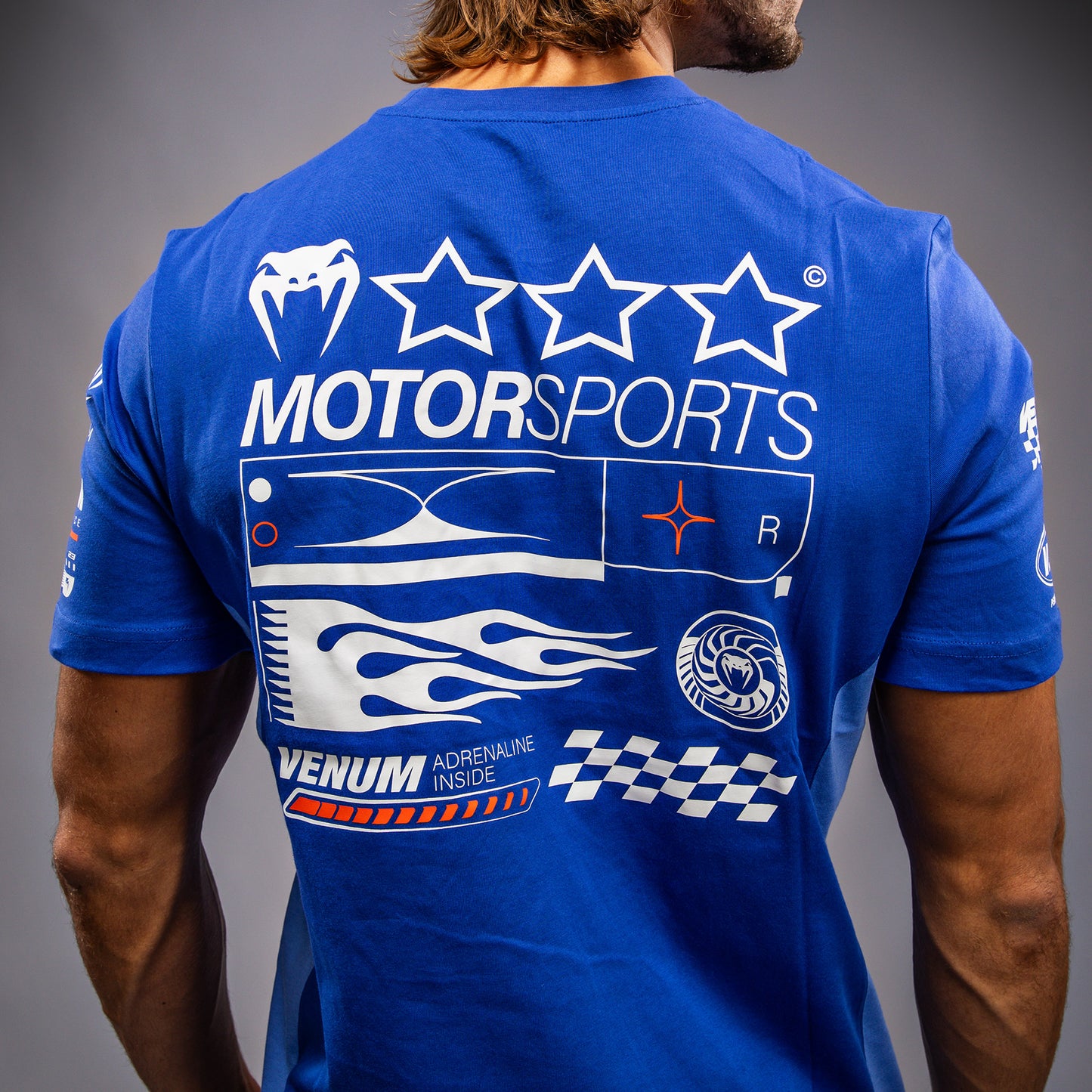 Venum Motorsport - ロイヤルブルー Tシャツ