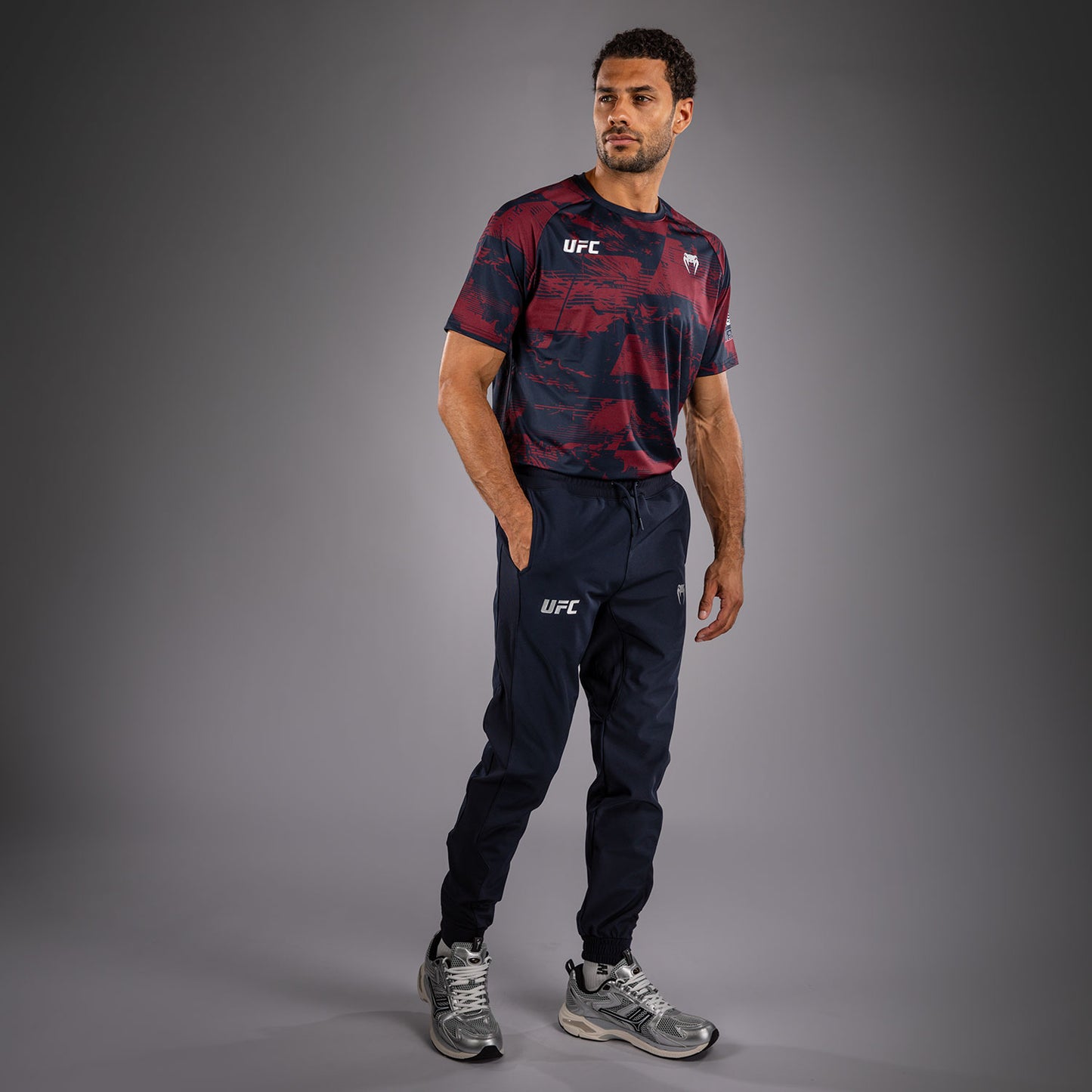 UFC Zenith by Venum Authentic Fight Week パンツ メンズ - ネイビーブルー