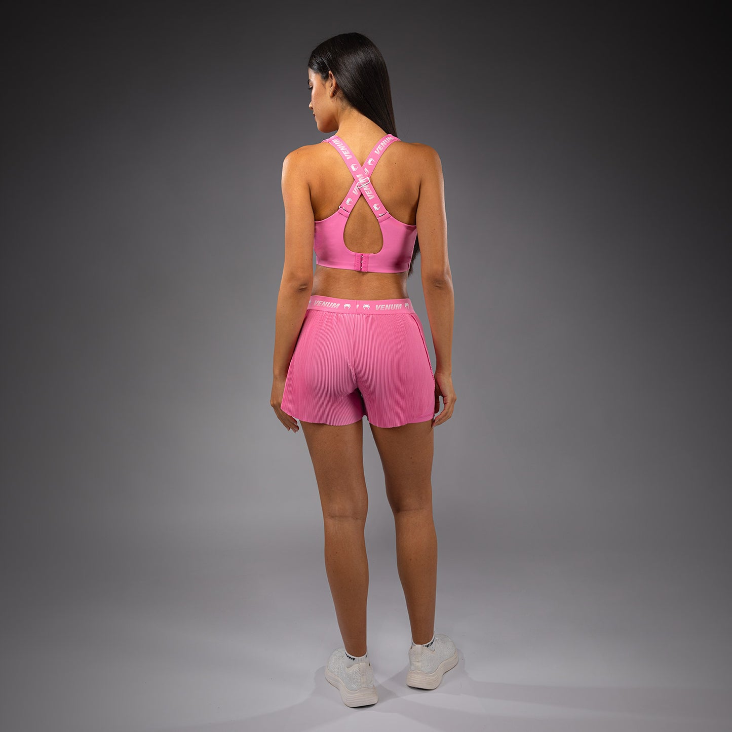 Venum Flowfit レディーストレーニングショーツ - キャンディピンク
