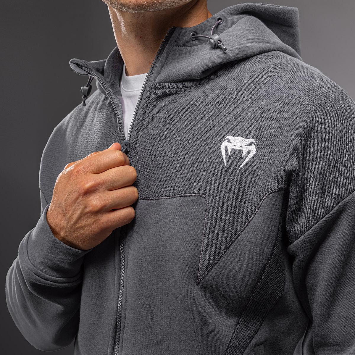 Venum Attack Fleece & Weave トラックジャケット - グレー