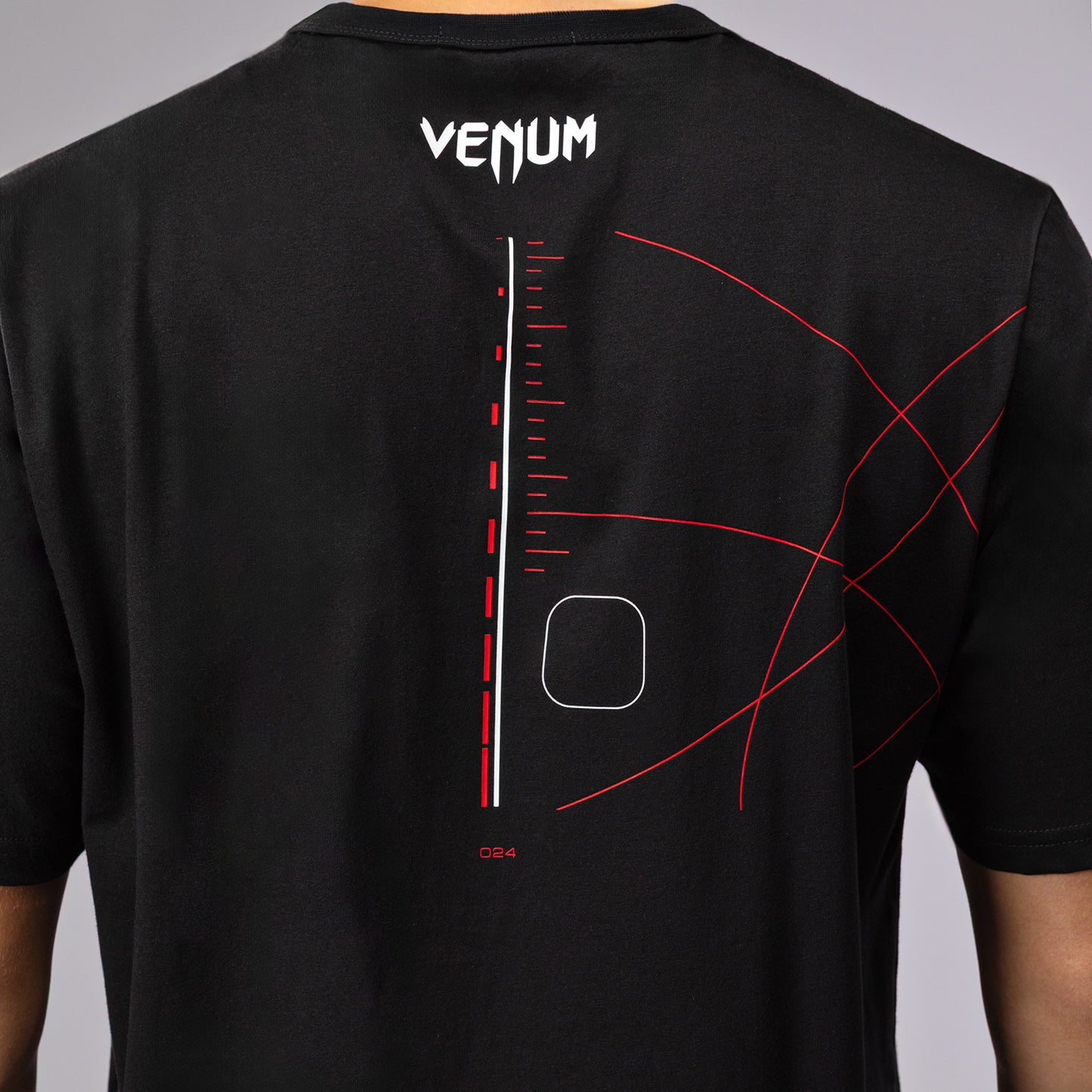 Venum Tactical XT メンズ’s T シャツ - ブラック/ファイアーレッド