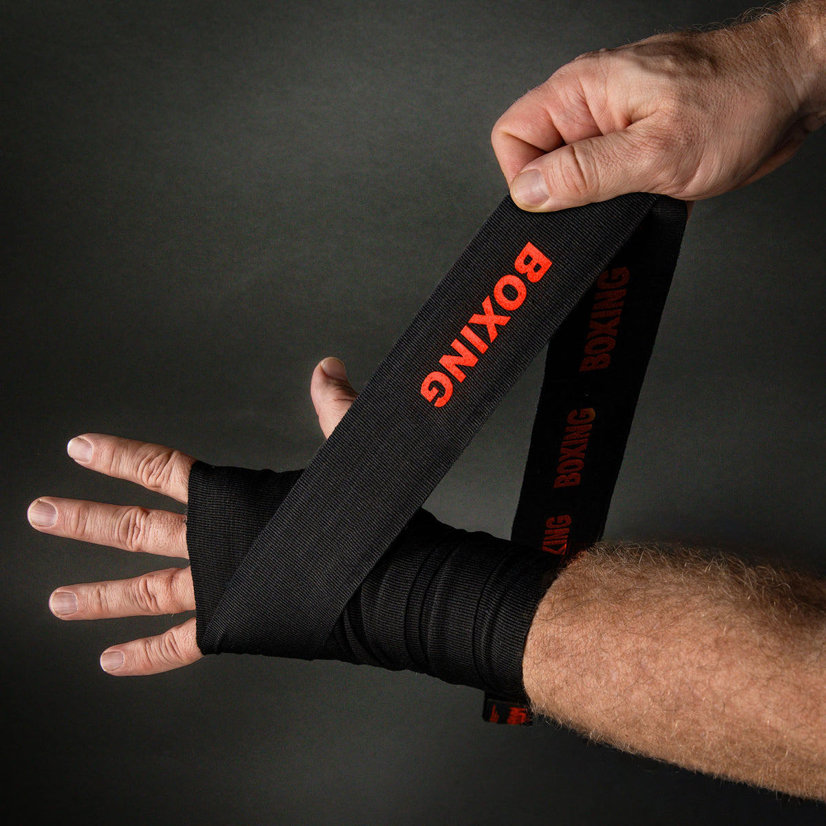 Venum Kontact Evo Boxing ハンドラップ - ブラック/レッド