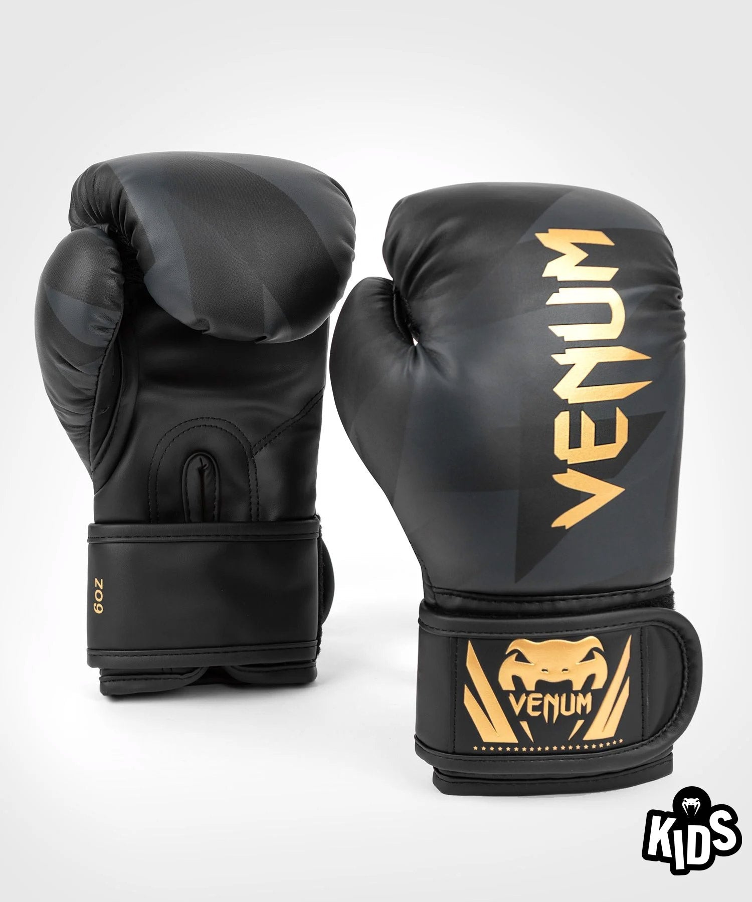 Venum Razor ボクシング グローブ - 子供用 - ブラック/ゴールド