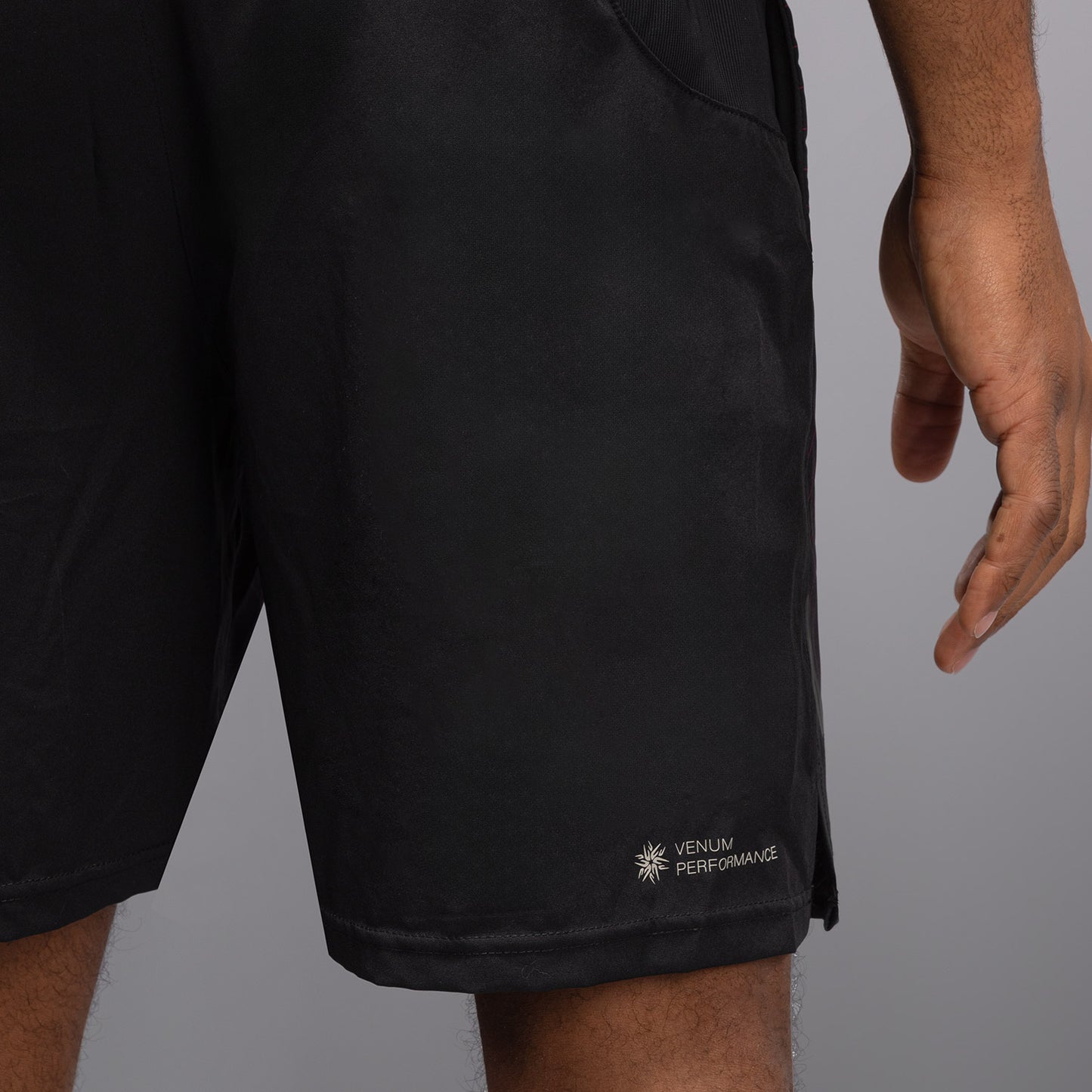 Venum G-Fit Air トレーニングショーツ メンズ - ディープブラック/ファイヤーレッド