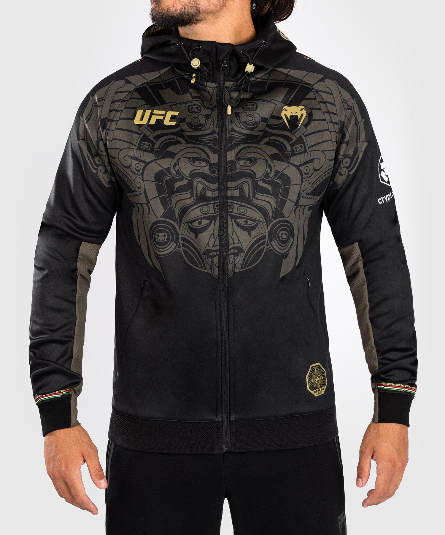 Noche UFC by Venum Authentic Fight Night メンズ ウォークアウト パーカー - ブラック – Venum 日本