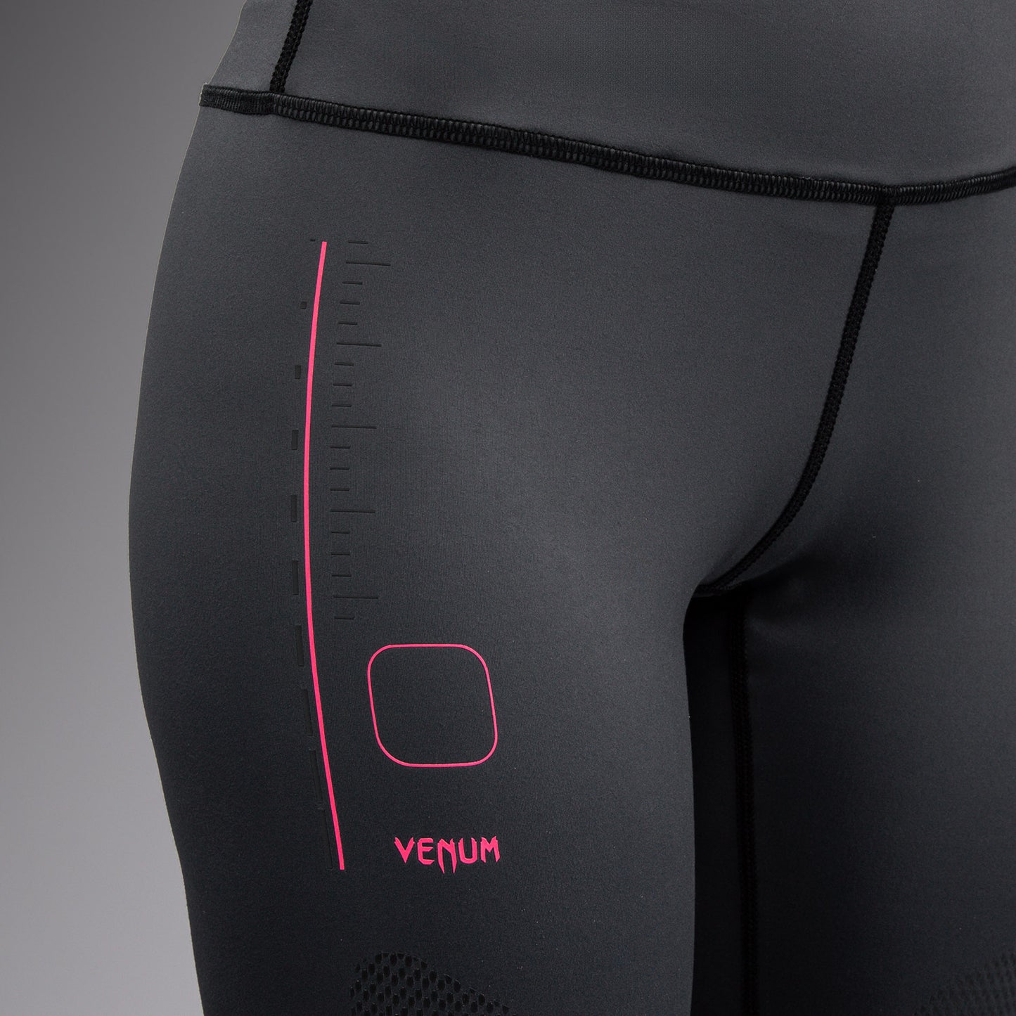 Venum Tactical XT レディス・レギンス - ブラック/ストームグレー