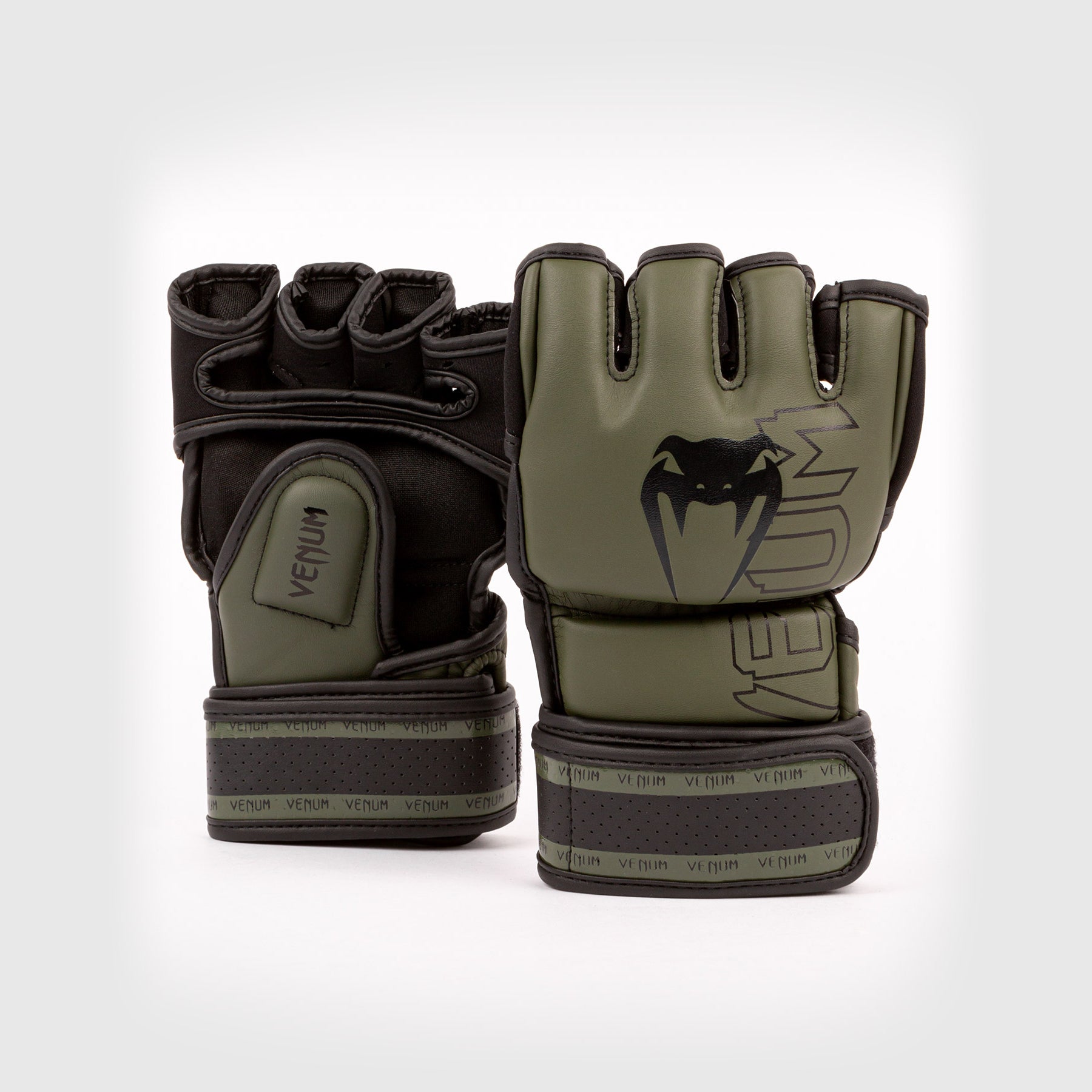 Venum Impact 2.0 MMA グローブ - カーキ/ブラック 8270914fb06d28d9d1c8e1f8468d36