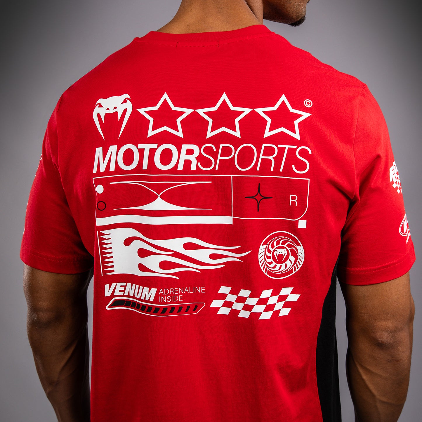 Venum Motorsport - レーサーレッド Tシャツ