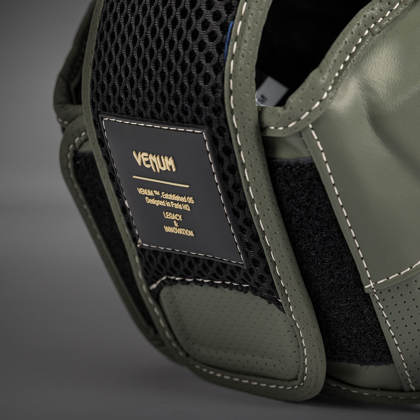 Venum Impact Evo ヘッドギア - ミリタリーグリーン