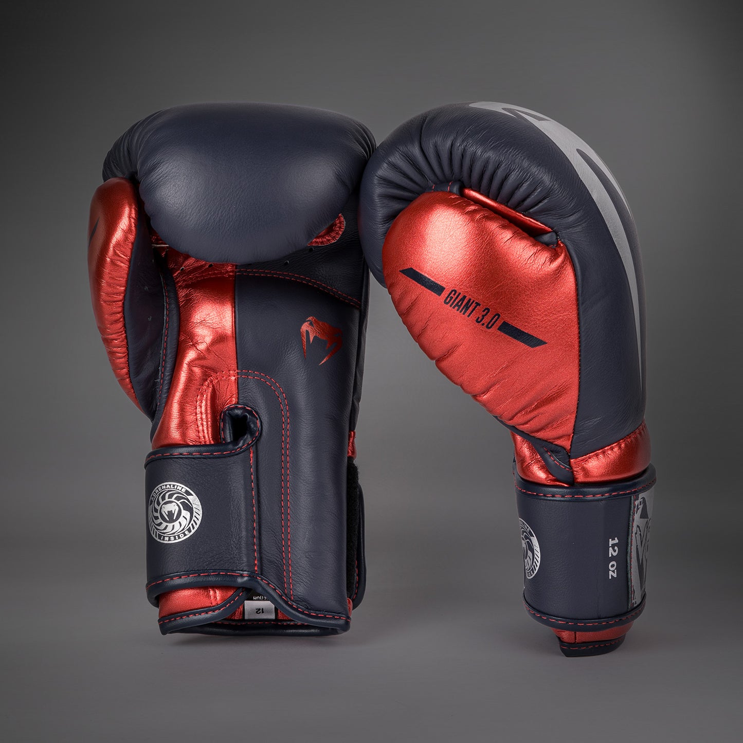 Venum Giant 3.0 ボクシンググローブ - ネイビーブルー/レッド - スペシャル・エディション