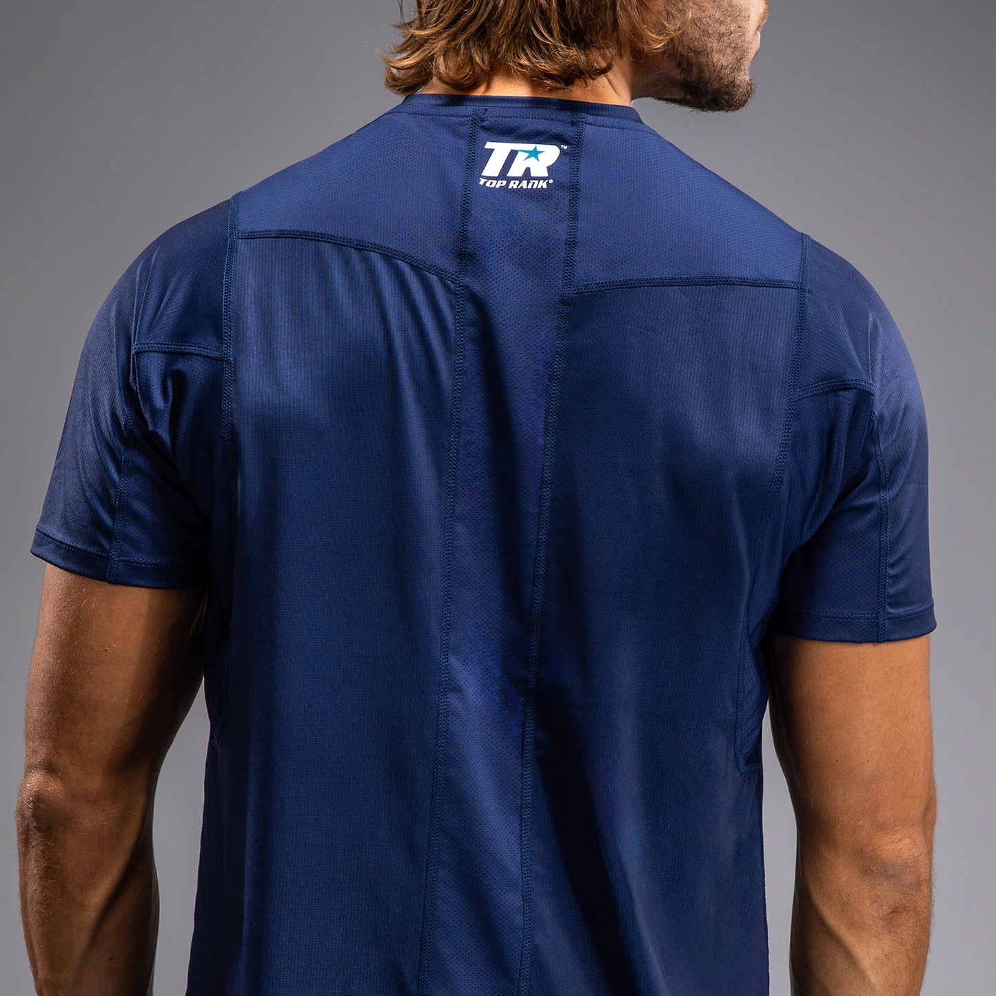 Venum x Top Rank Original メンズ ドライテックシャツ - ネイビーブルー