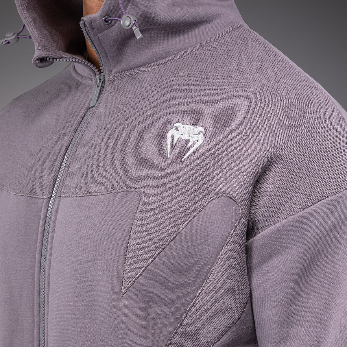 Venum Attack Fleece & Weave トラックジャケット - ラベンダーグレー