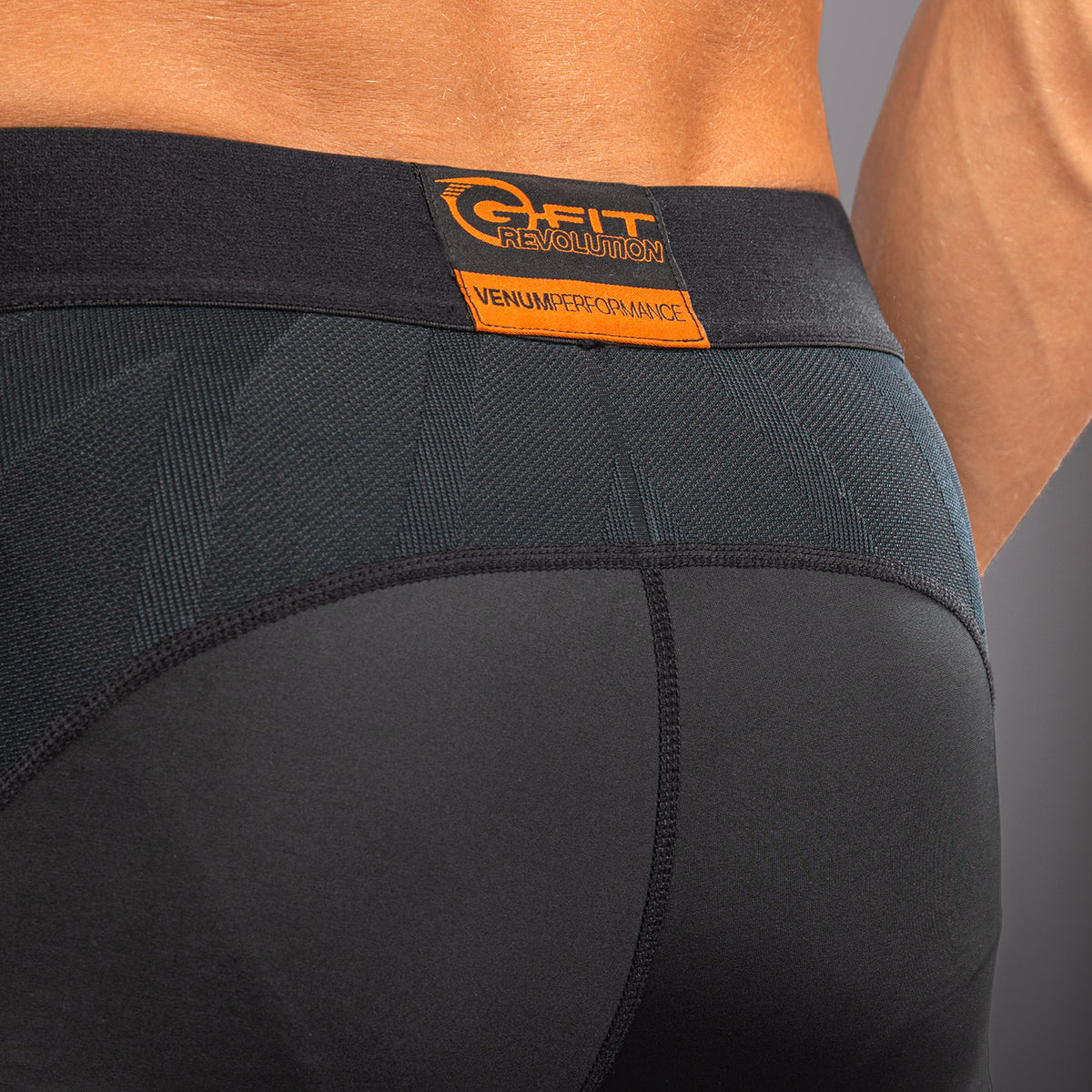 Venum G-Fit Revolution コンプレッションタイツ - ブラック/カッパー