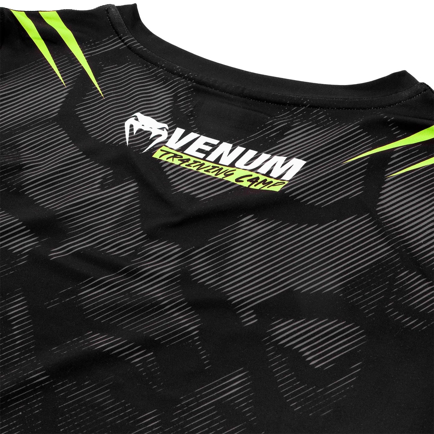 Venum Training Camp 2.0 レディース Tシャツ - ブラック/ネオイエロー