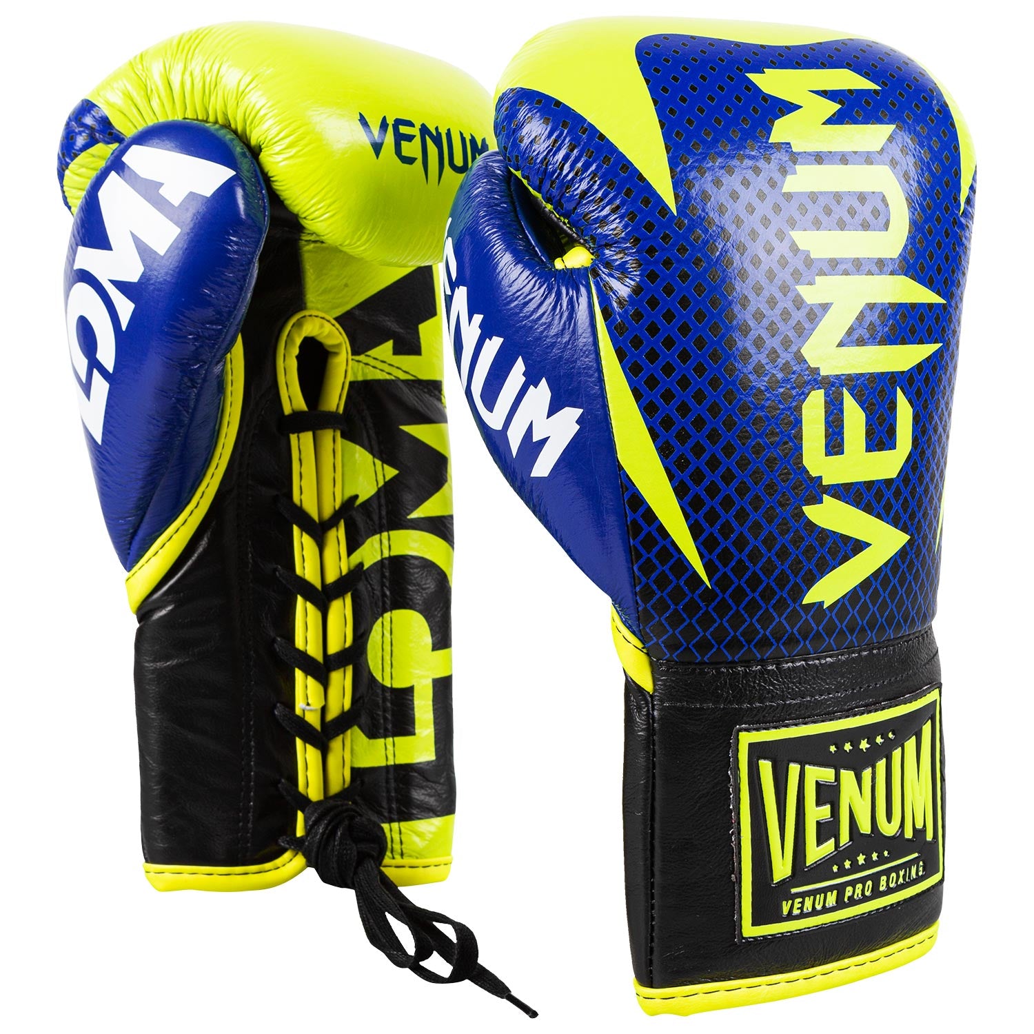 Venum Hammer Pro ボクシンググローブ、ロマチェンコ版、ひもタイプ 