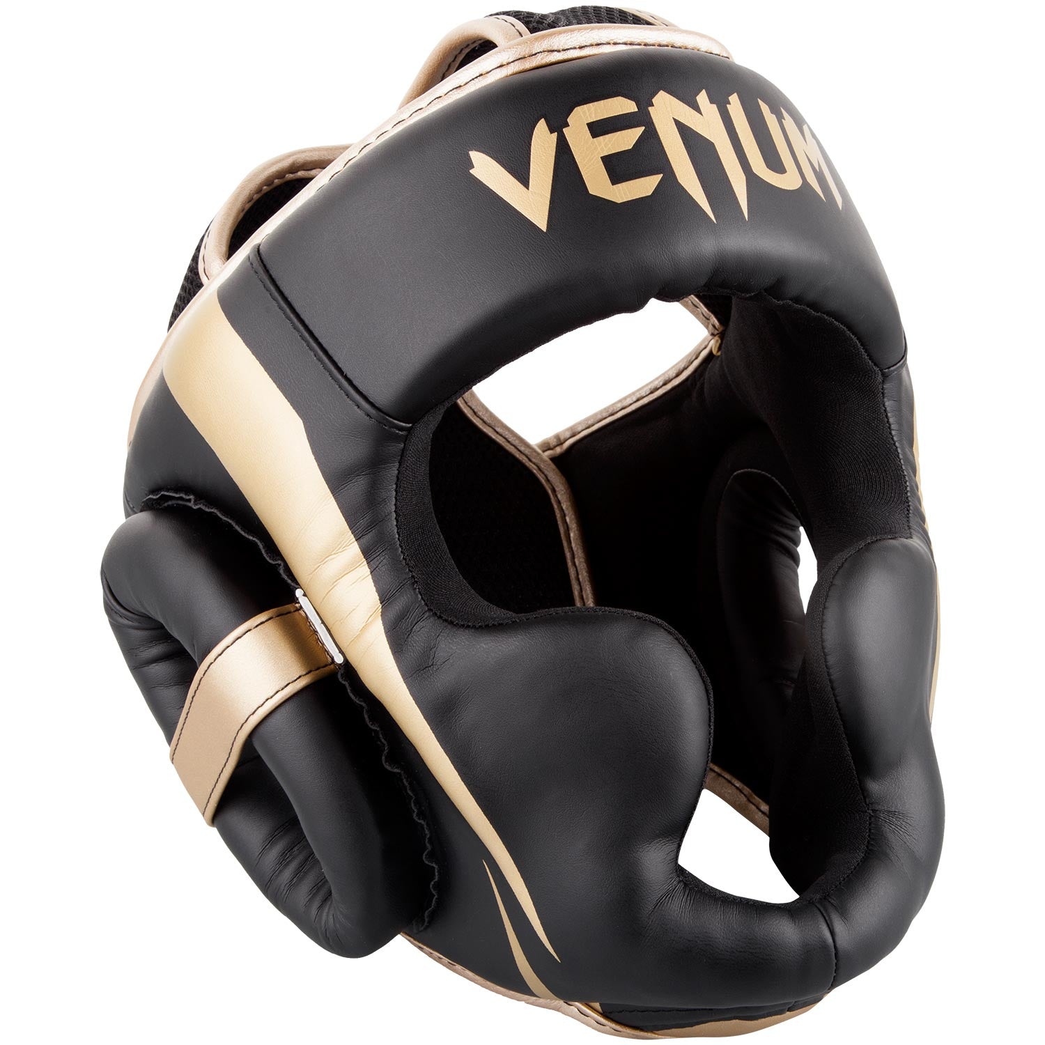 Venum Elite ヘッドギア – ブラック/ゴルドー – Venum 日本