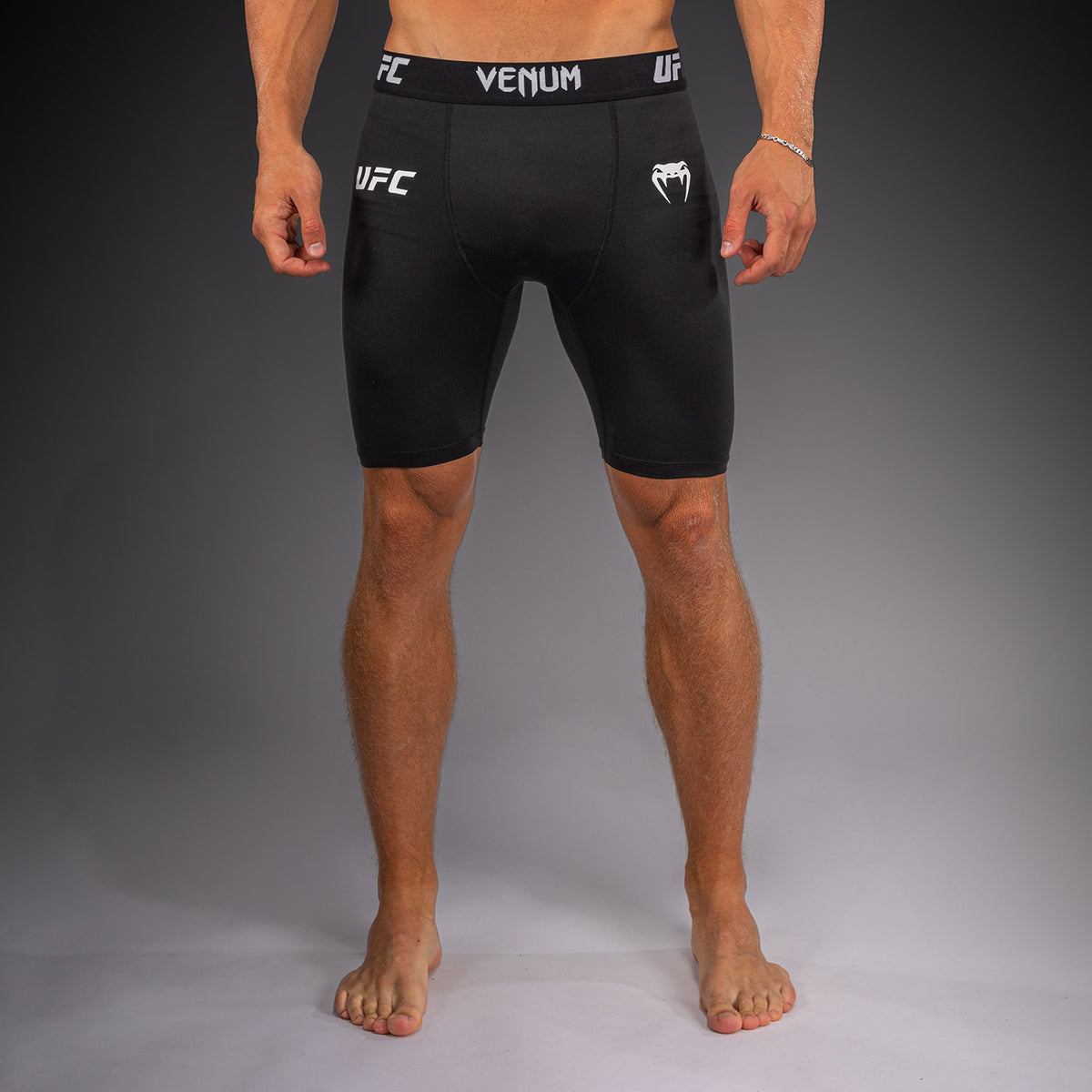 Venum UFC Unity by Venum Authentic Fight Week メンズ テクニカル コンプレッションショーツ - ブラック