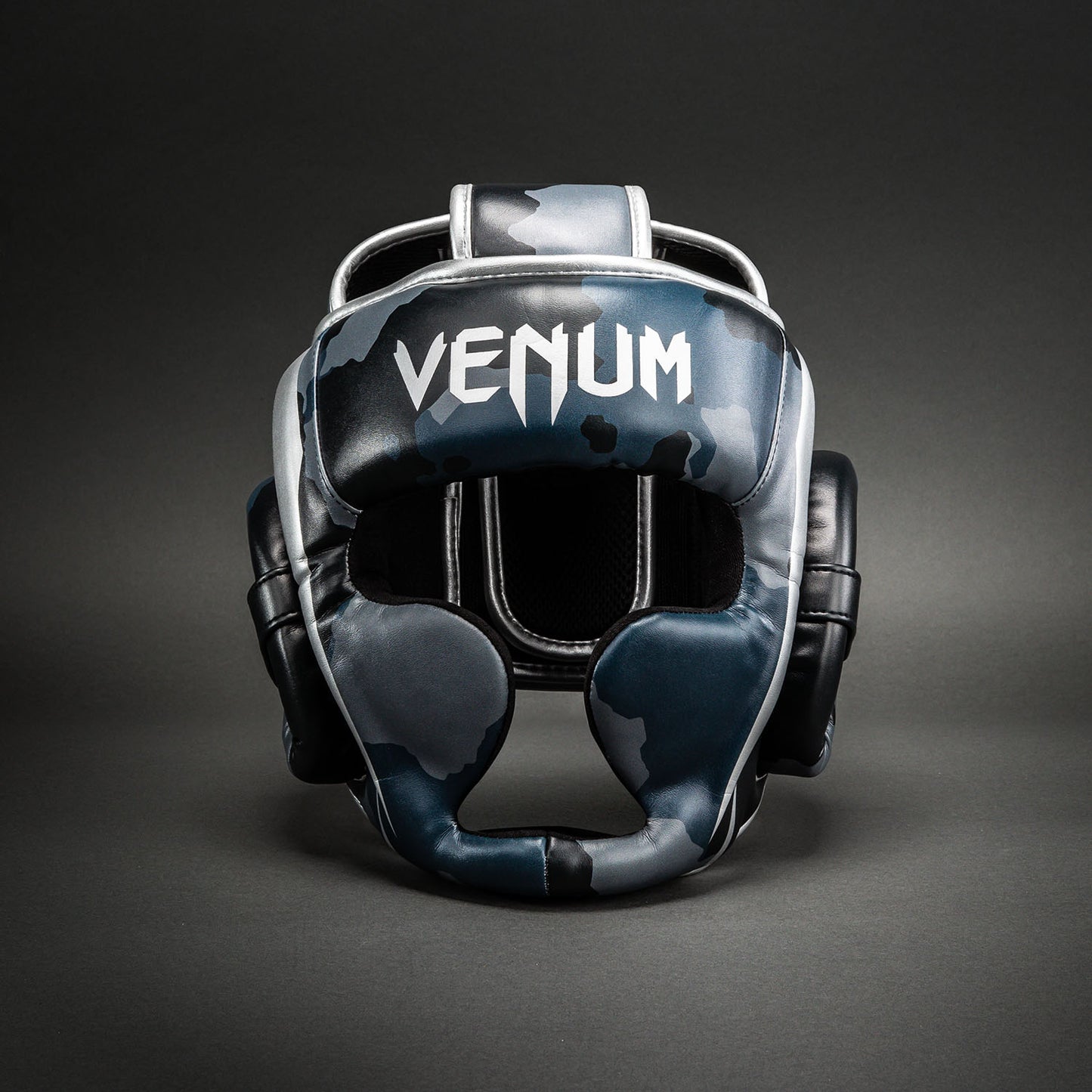 Venum Elite Camo ヘッドギア – ダークネイビー/ブルー