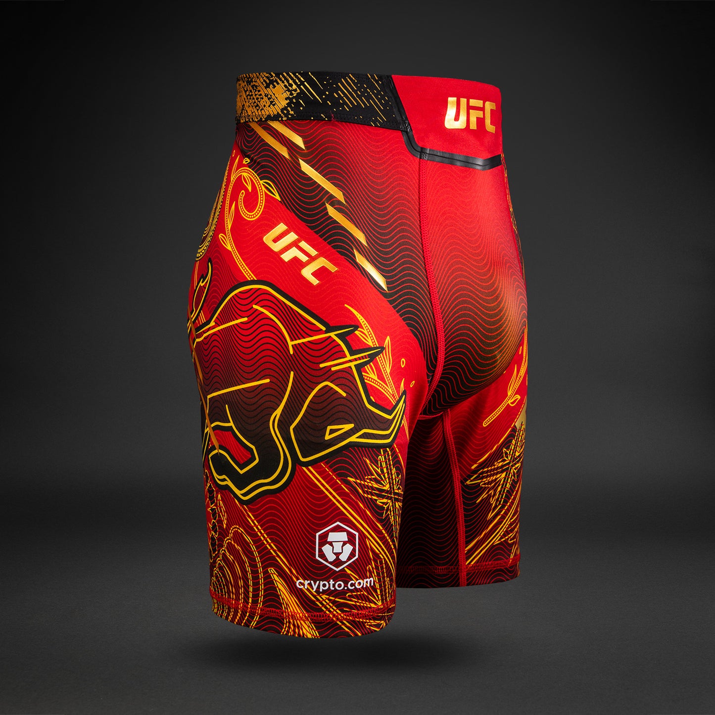 UFC Unrivaled by Venum Ilia Topria 男性・バレ・トゥード・ショート - レッド