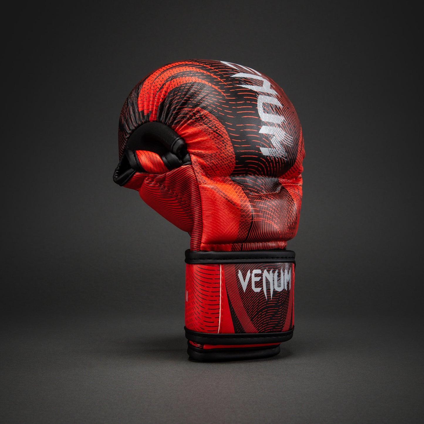 Venum Galactic 3.0 スパーリンググローブ - レッド/シルバー