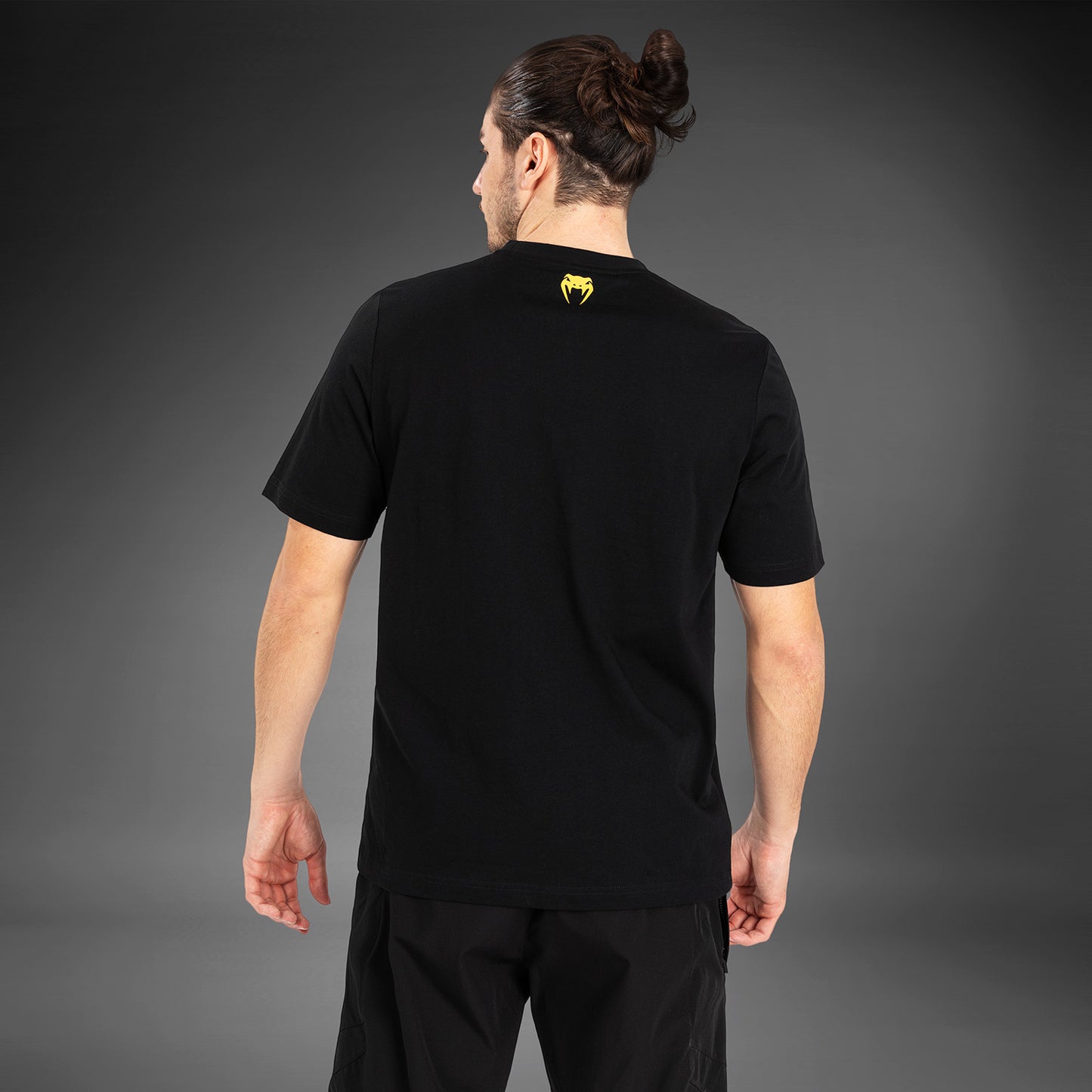 Venum Vertigo メンズ半袖Tシャツ - ブラック/イエロー