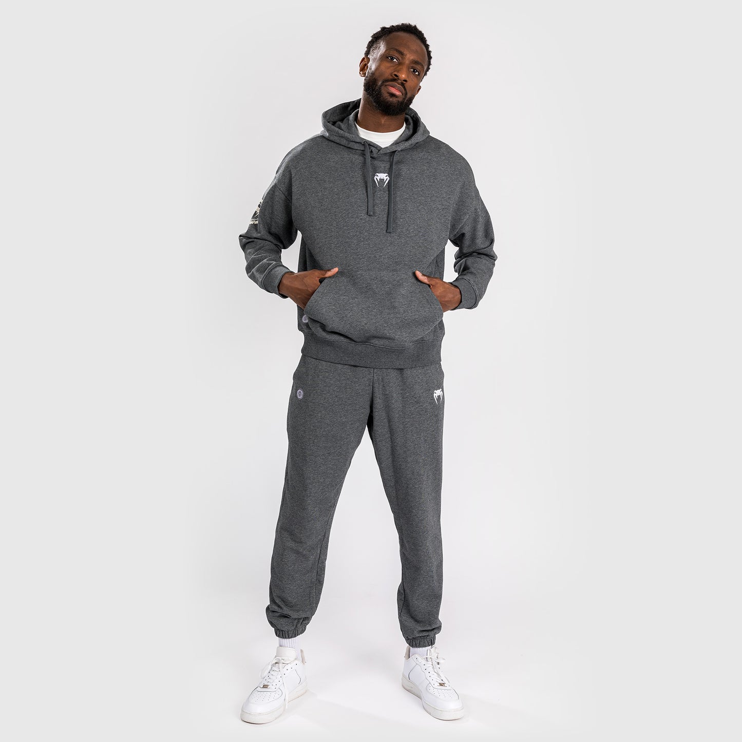 Venum Vortex XL Lite Men's Hoodie - ダークヘザーグレー