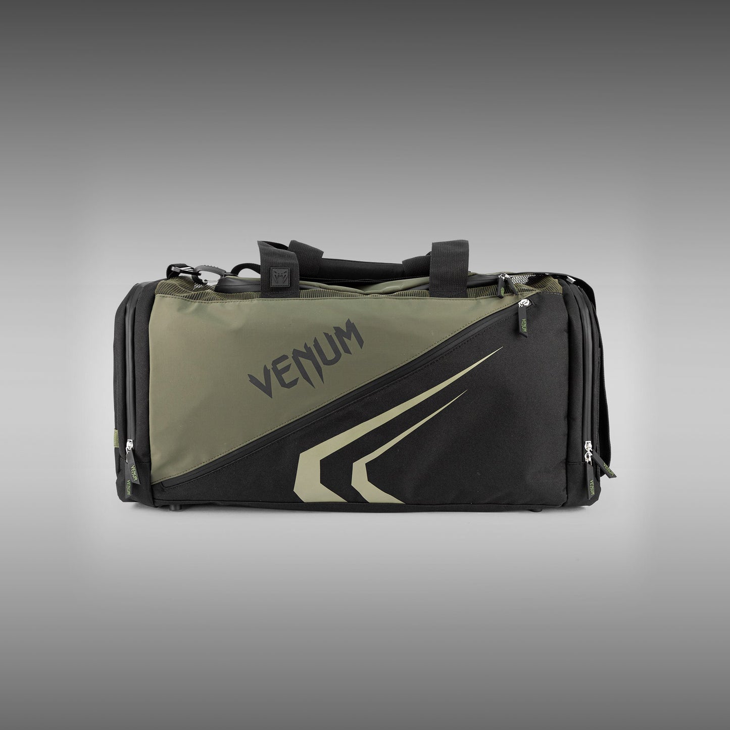 Venum Trainer Lite Evo スポーツバッグ - カーキ/ブラック