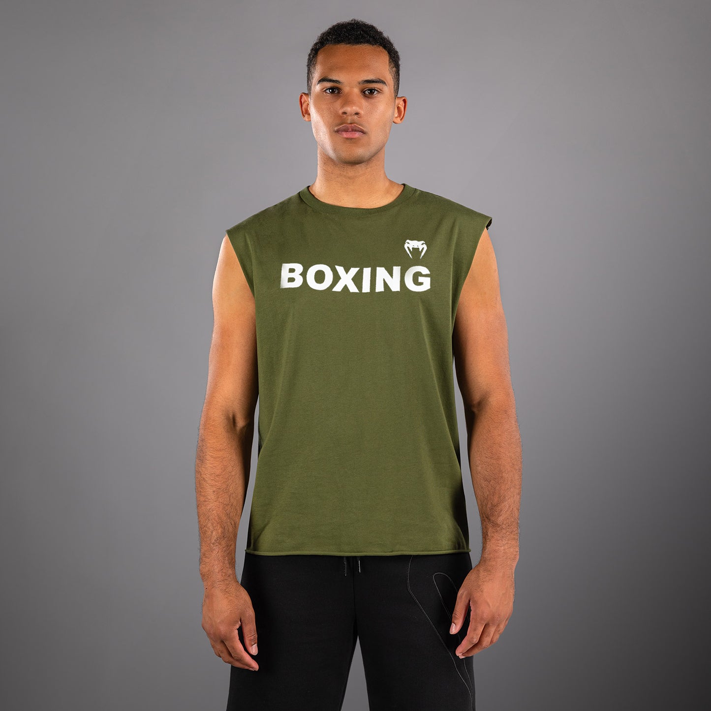 Venum Boxing VT コットンTシャツ – ミリタリーグリーン