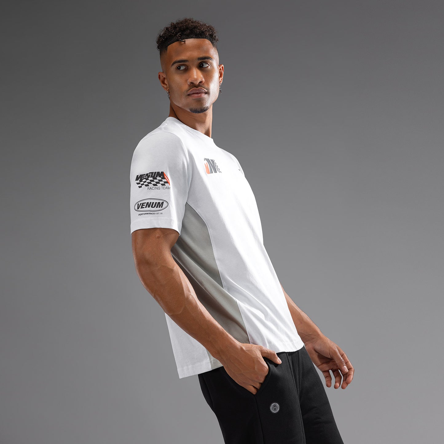 Venum Motorsport - スノーホワイト Tシャツ