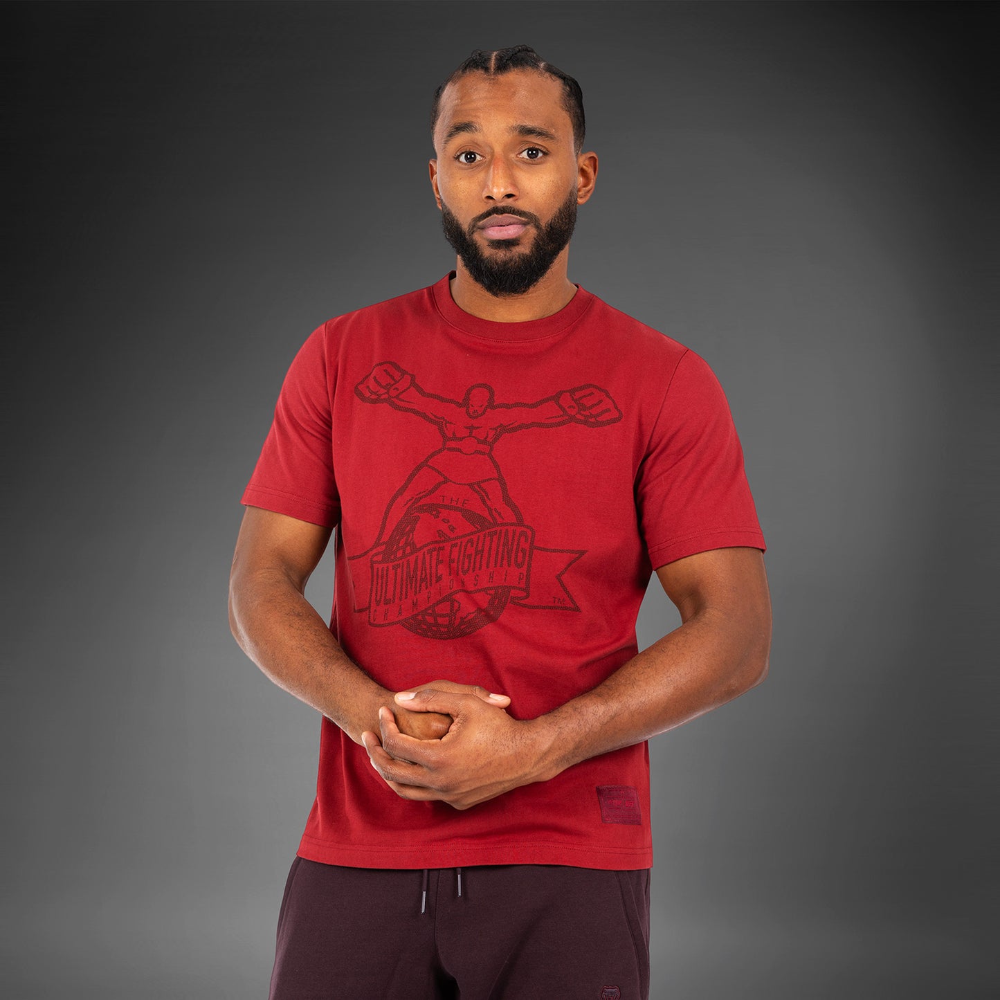 UFC by Venum Ulti-Man Tシャツ - バーガンディ