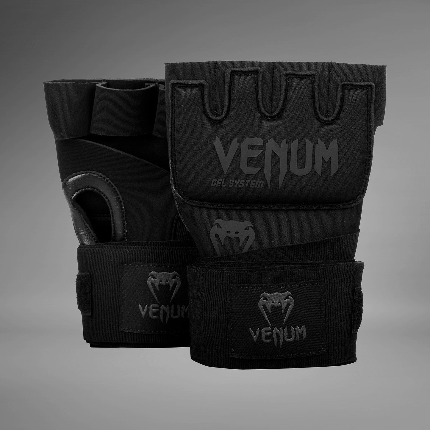 Venum Gel Kontactクイック・ラップ - ブラック／ブラック