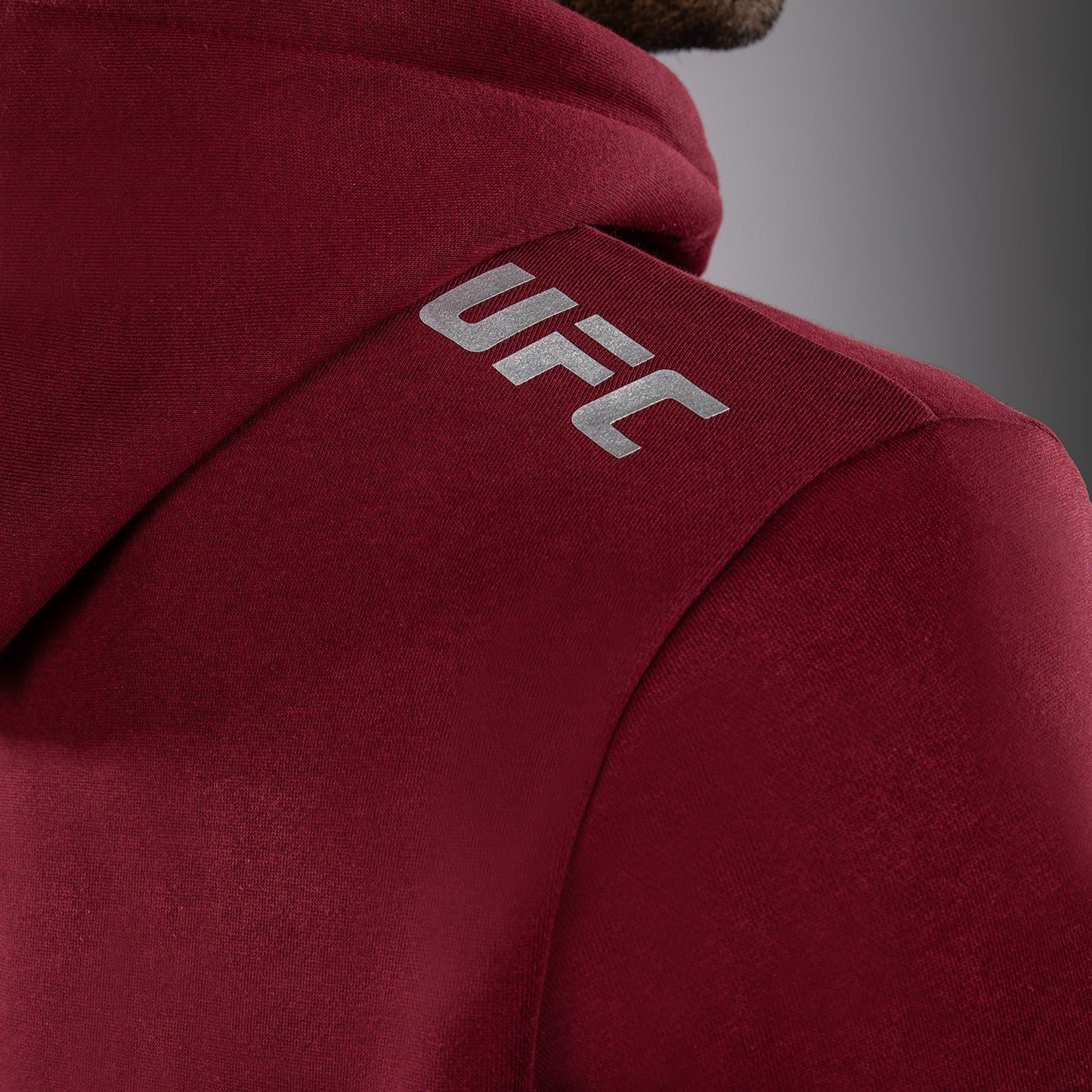 UFC Zenith by Venum Authentic Fight Week プルオーバーパーカー メンズ - バーガンディ