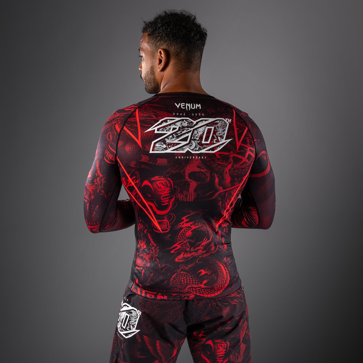 VENUM ラッシュガード サイズ　L VENUM スパッツ サイズ　L VENUM／ヴェナム ラッシュガード・コンプレッション Attack Men's Long