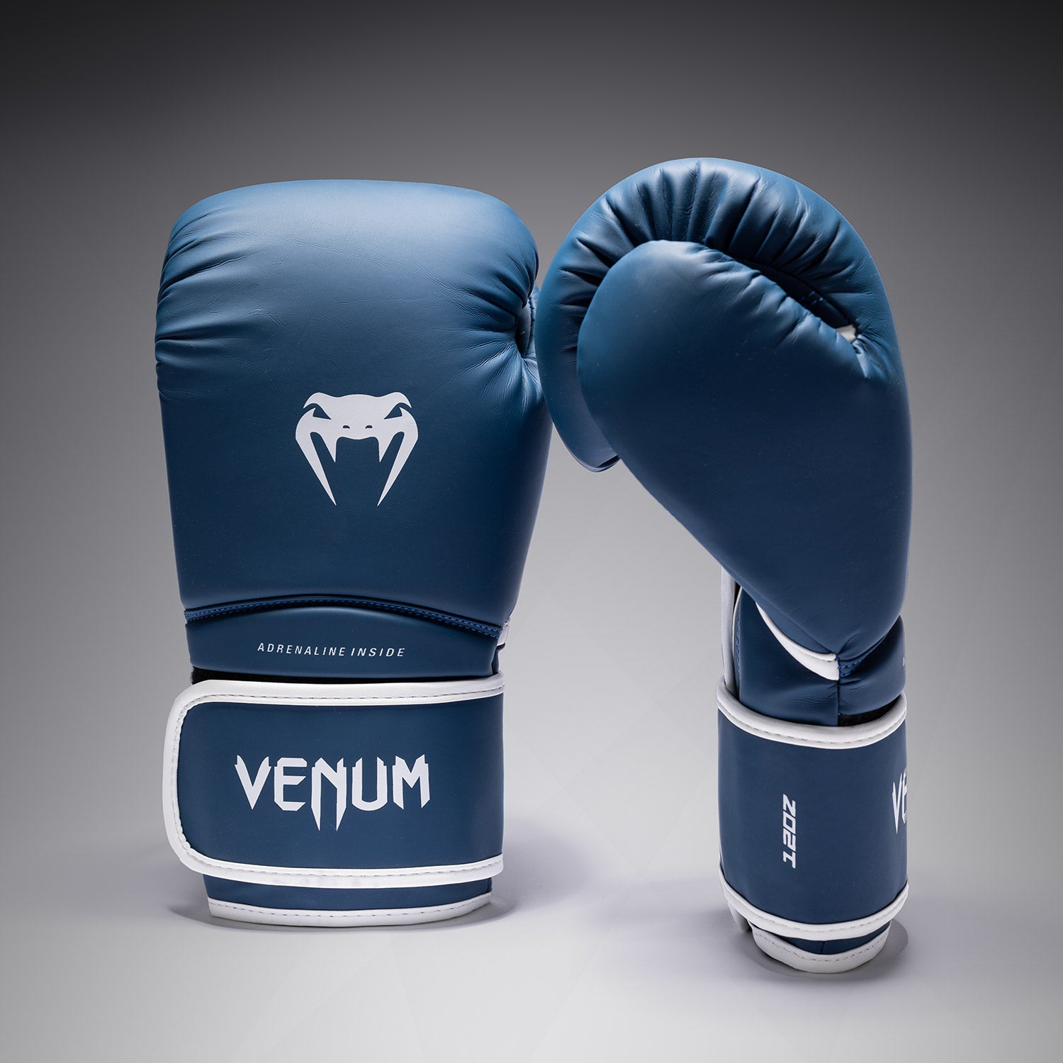 Venum ボクシンググローブ グレー/ブルー　16oz 0b45752a80a8549f501c17ffd3756f