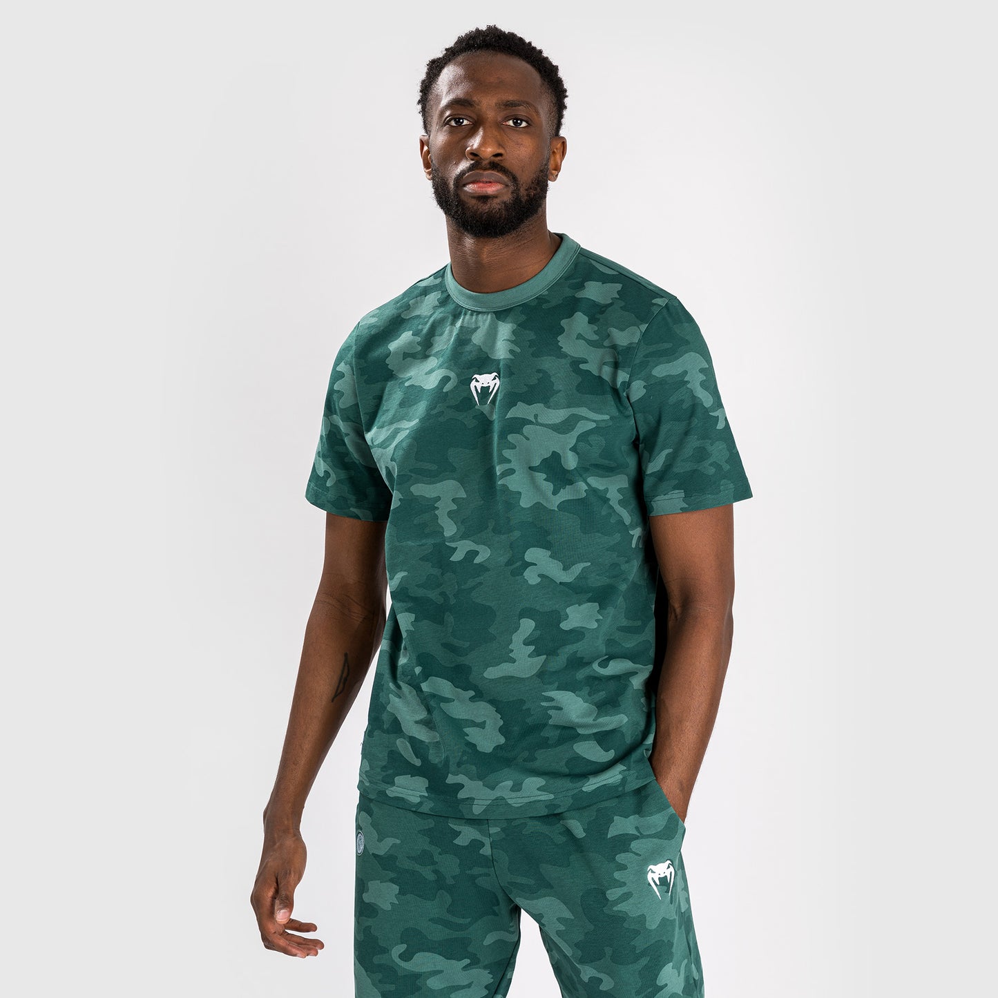 Venum Vortex XL Men's T–Shirt - ターコイズカモ