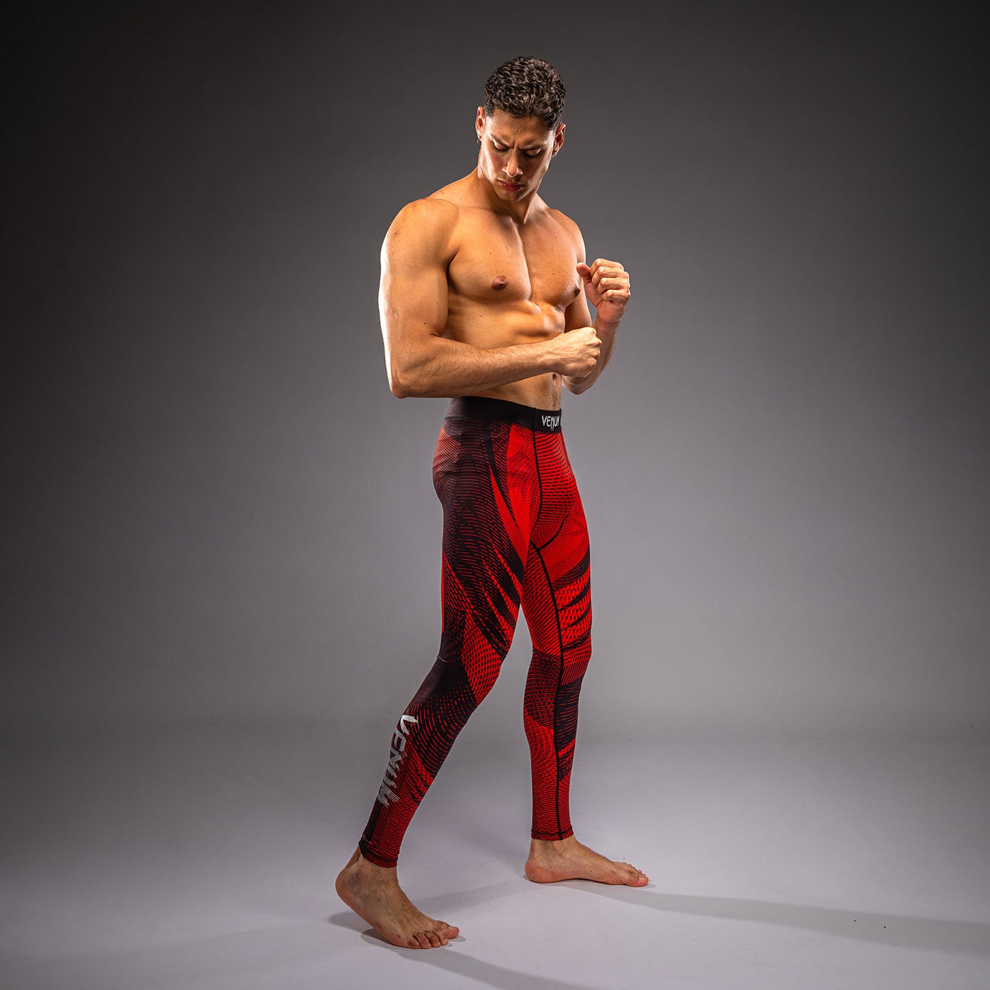 Venum Galactic 3.0 スパッツ - レッド/シルバー