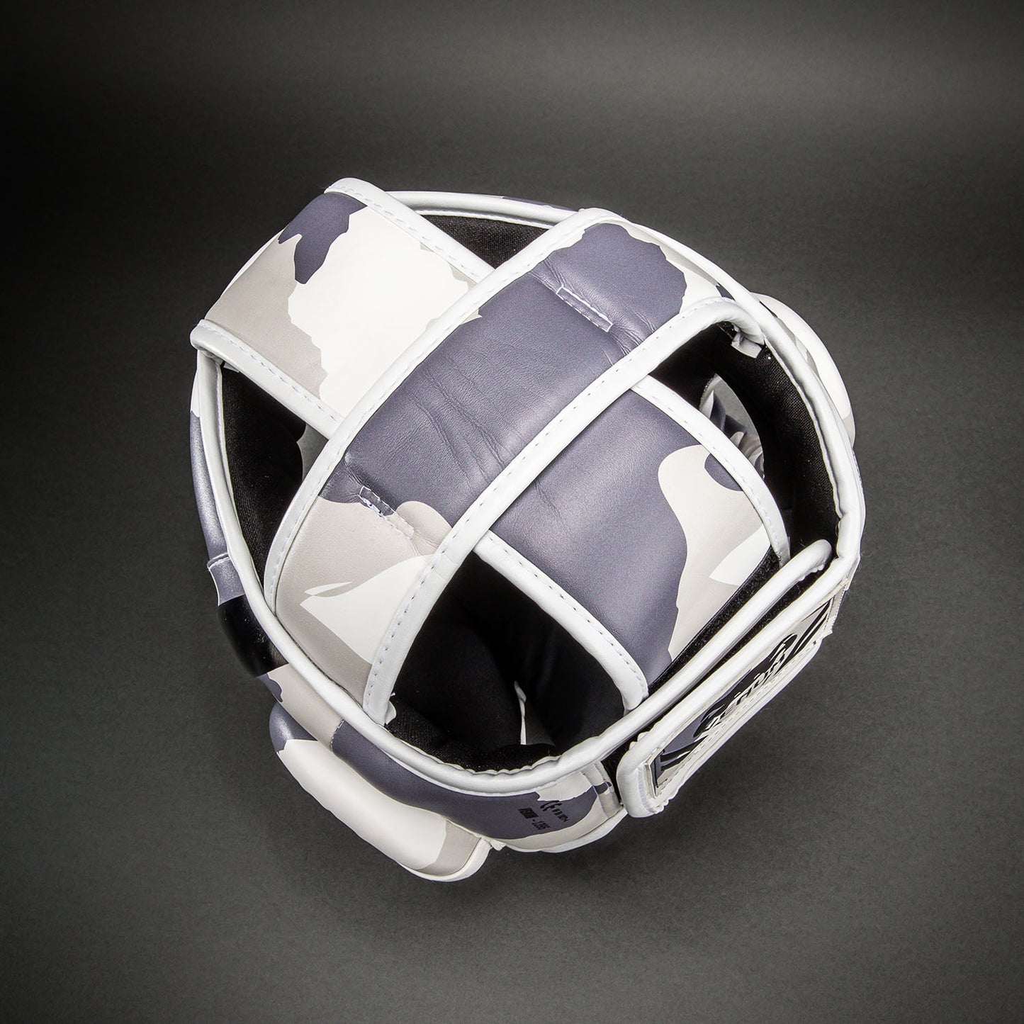 Venum Elite Camo ヘッドギア – ホワイト/ライトグレー