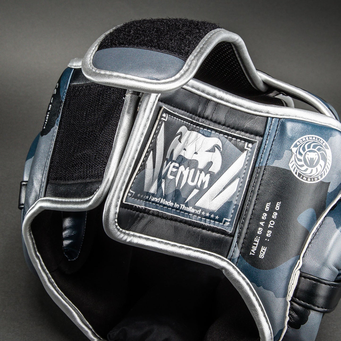 Venum Elite Camo ヘッドギア – ダークネイビー/ブルー