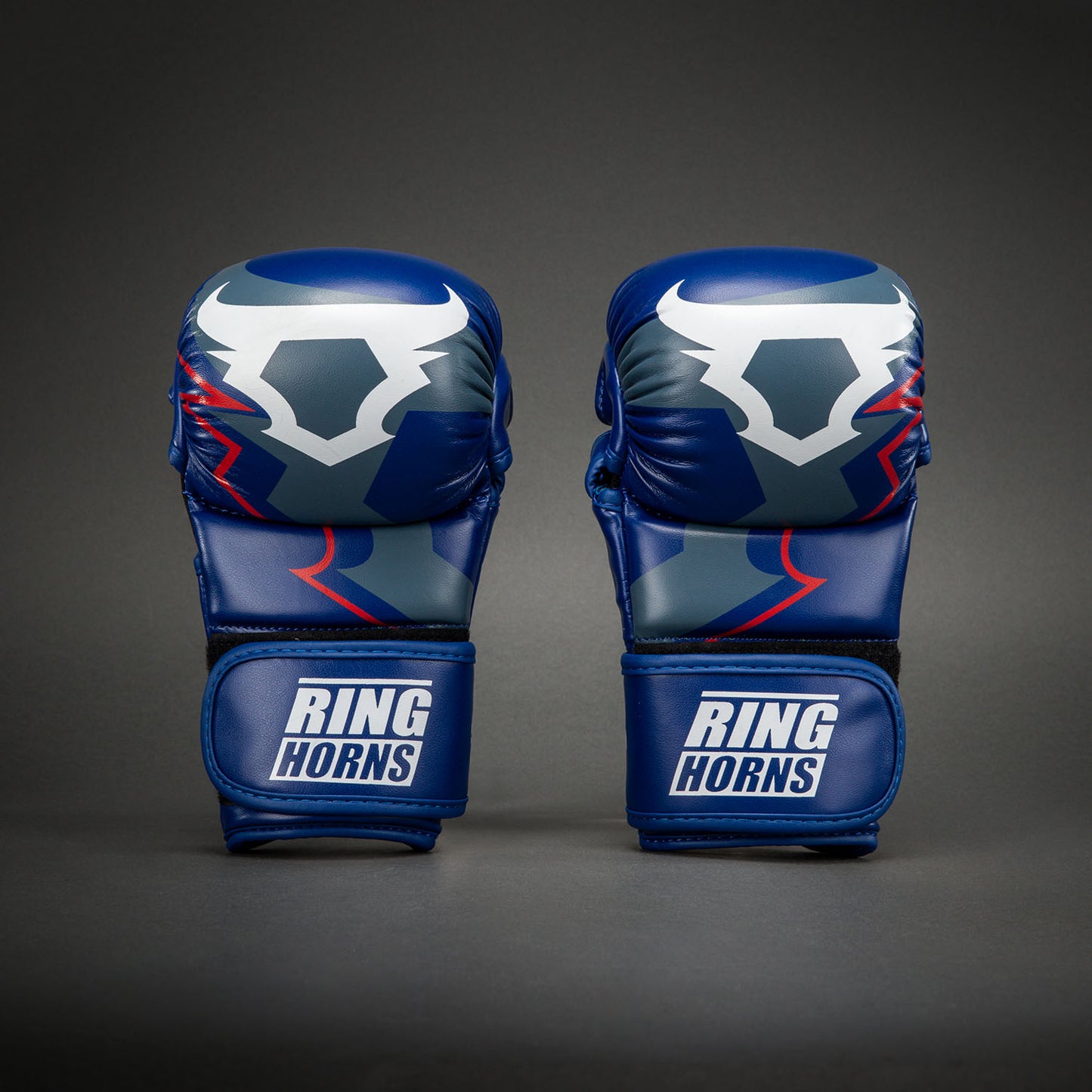 Ringhorns Charger by Venum MMAスパーリンググローブ – ネイビーブルー/レッド