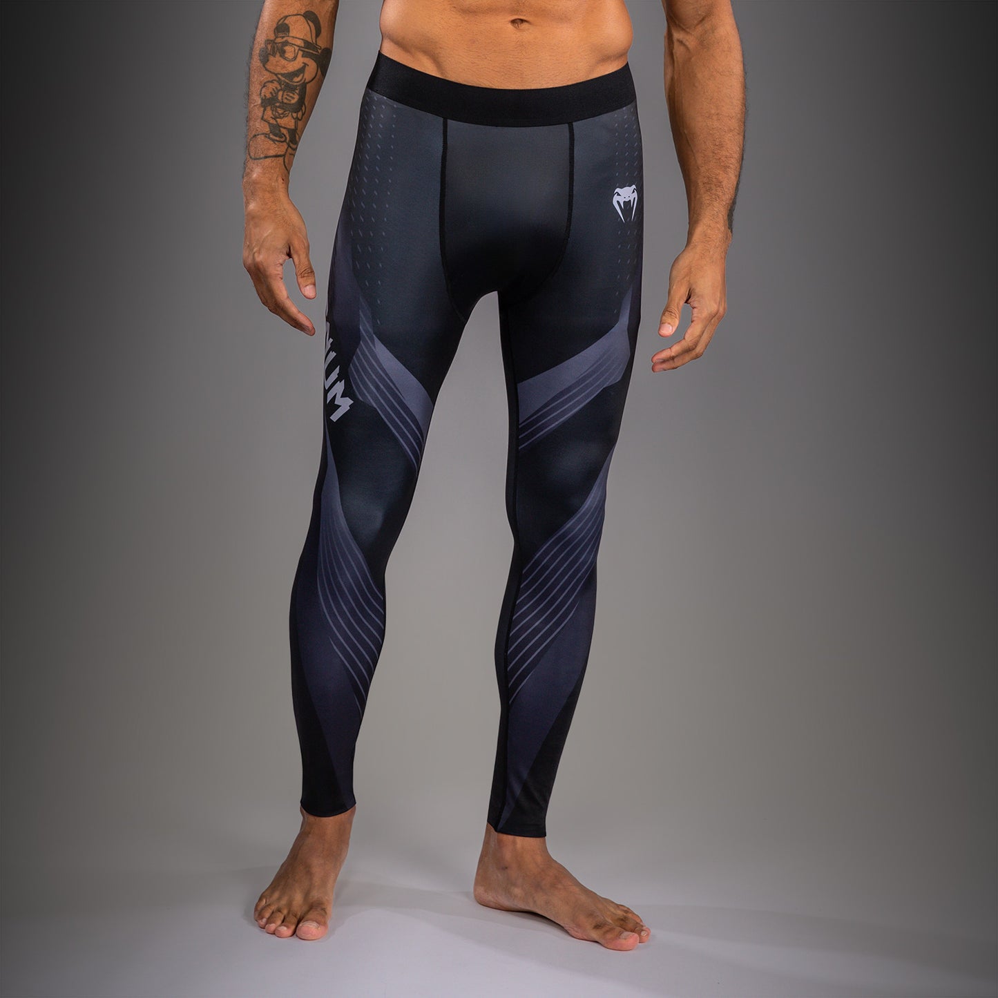 Venum No-Gi 6.0 スパッツ - ブラック/グレー