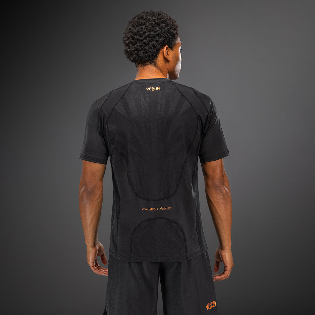 Venum G-Fit Revolution ドライテックTシャツ - ブラック/カッパー
