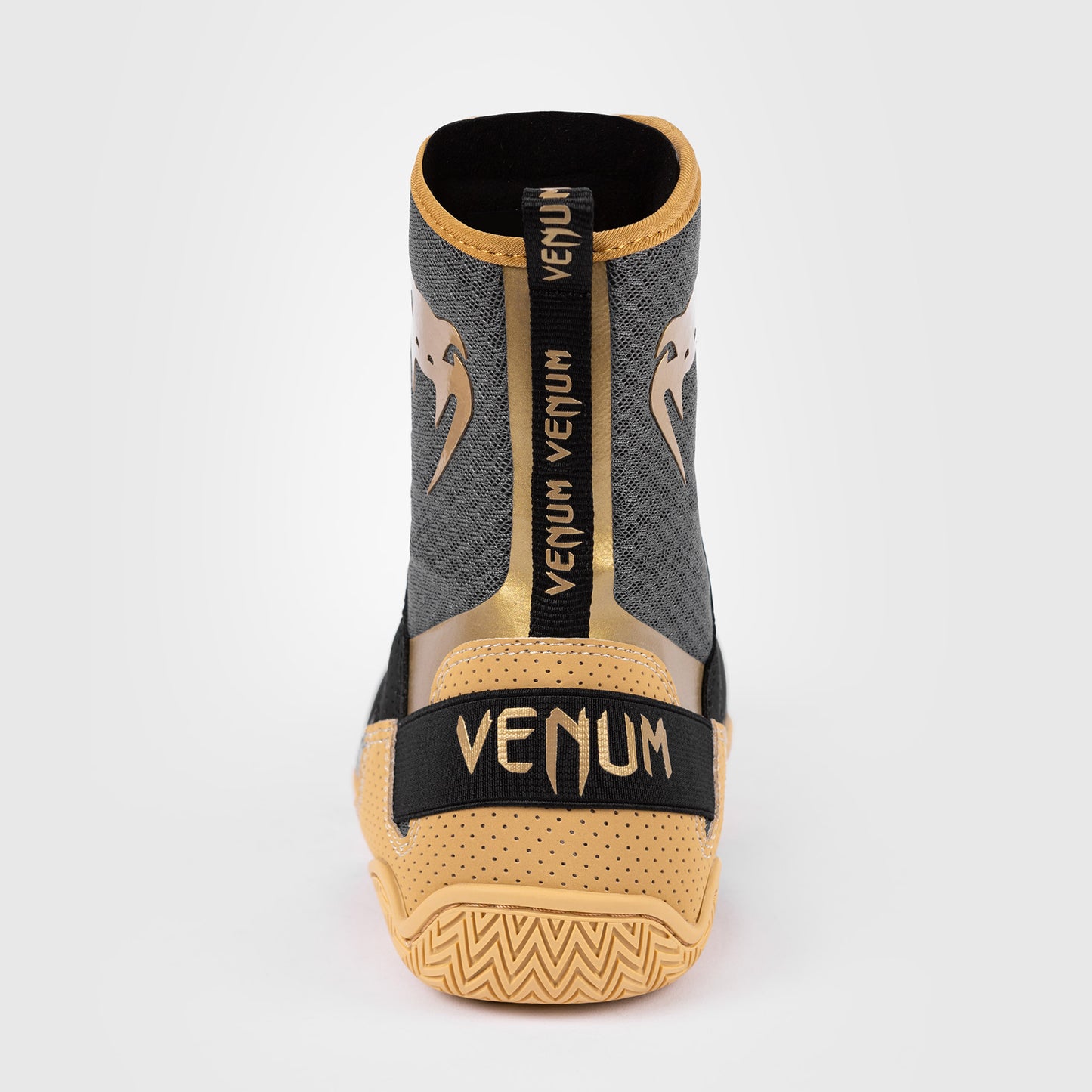 Venum エリート ボクシング シューズ - ブラック/ベージュ