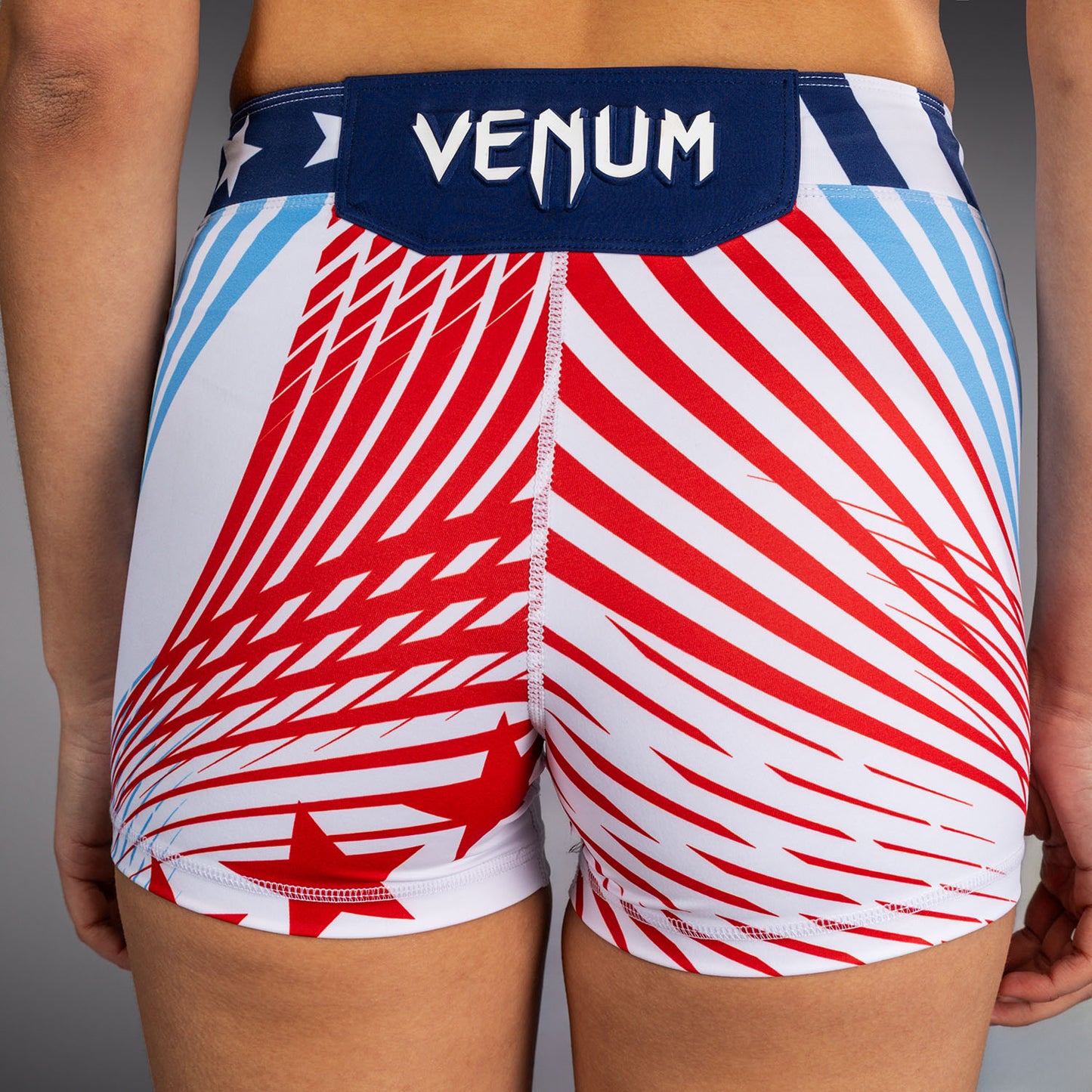 UFC Freedom 250 by Venum レディース Custom Authentic ヴァーリトゥード ショーツ ショートフィット - ホワイト