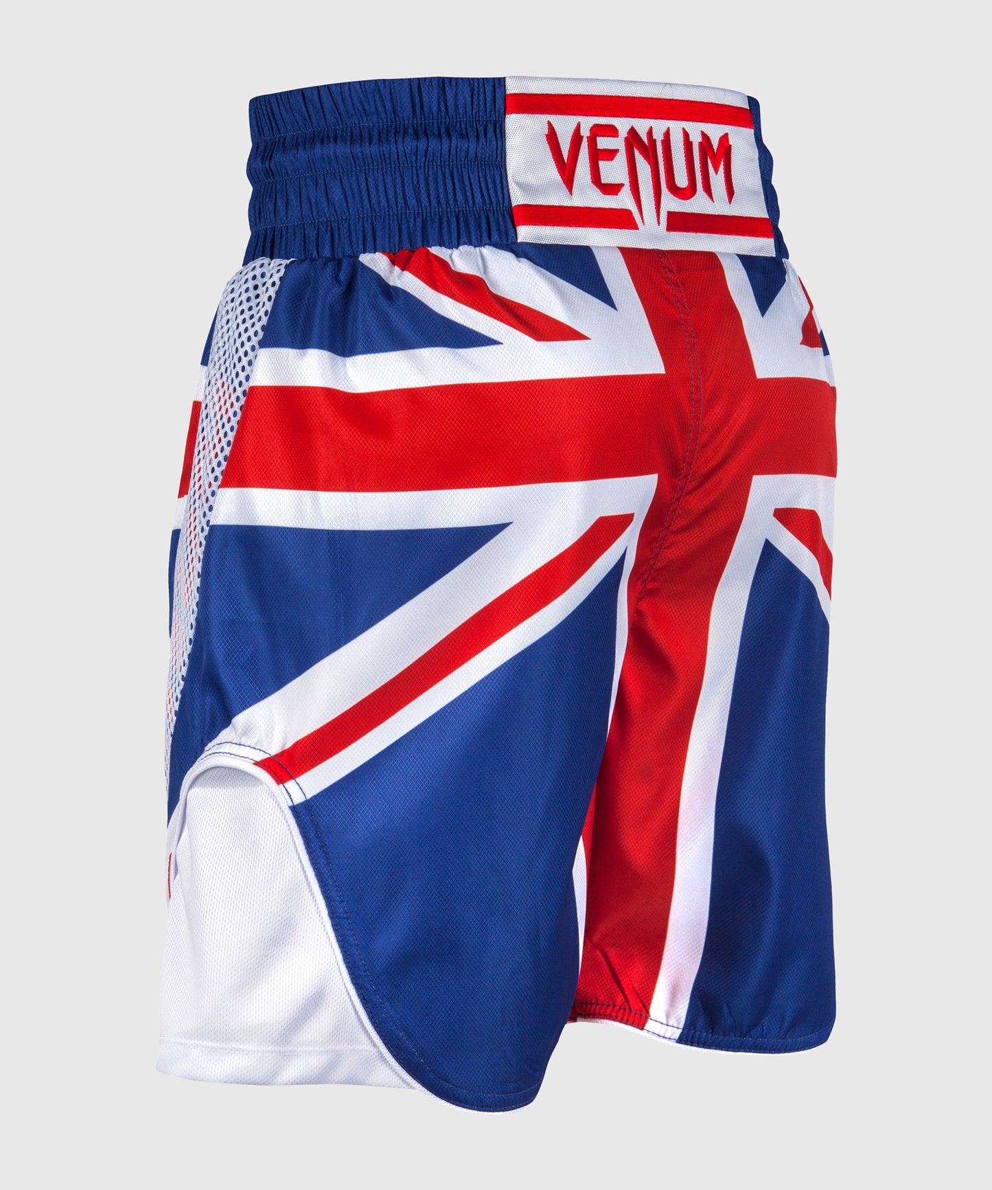 Venum Elite ボクシングショーツ  - UK - ブルー/レッド-ホワイト