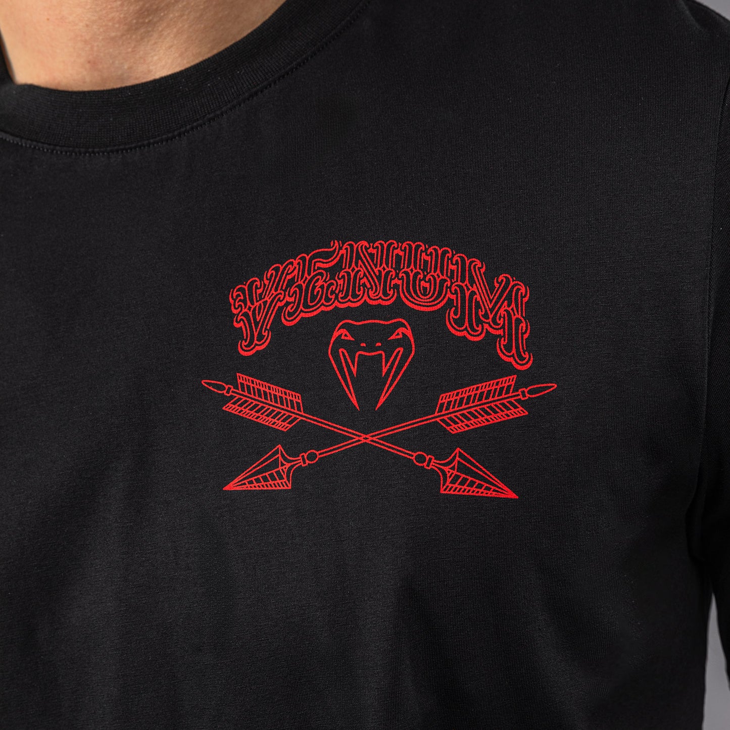 Venum Wolf Atak Tシャツ – ブラック/レッド