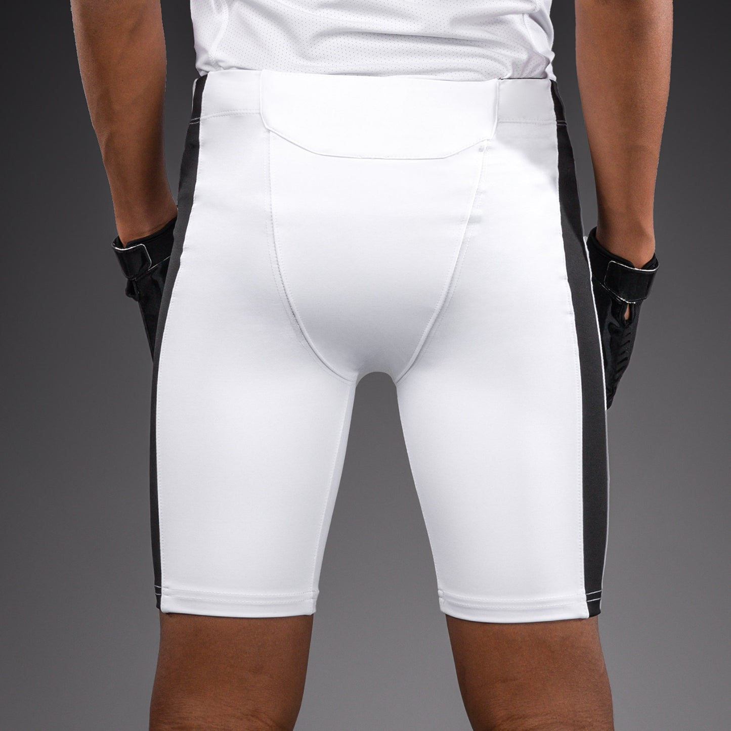 Venum Elite キッズ コンプレッションショーツ - ホワイト