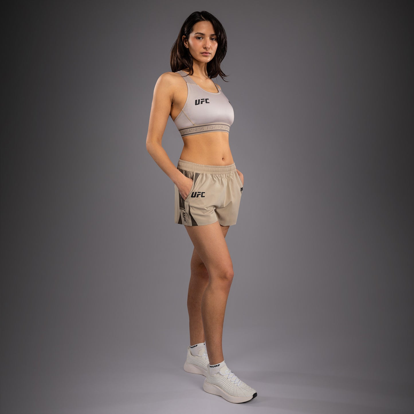 Venum UFC Unity by Venum Authentic Fight Week ウィメンズ テクニカルショーツ - サンド
