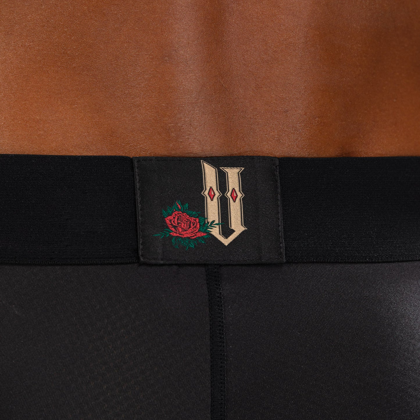 Venum Santa Muerte 5.0 メンズスパッツ - ディープブラック/ゴールド