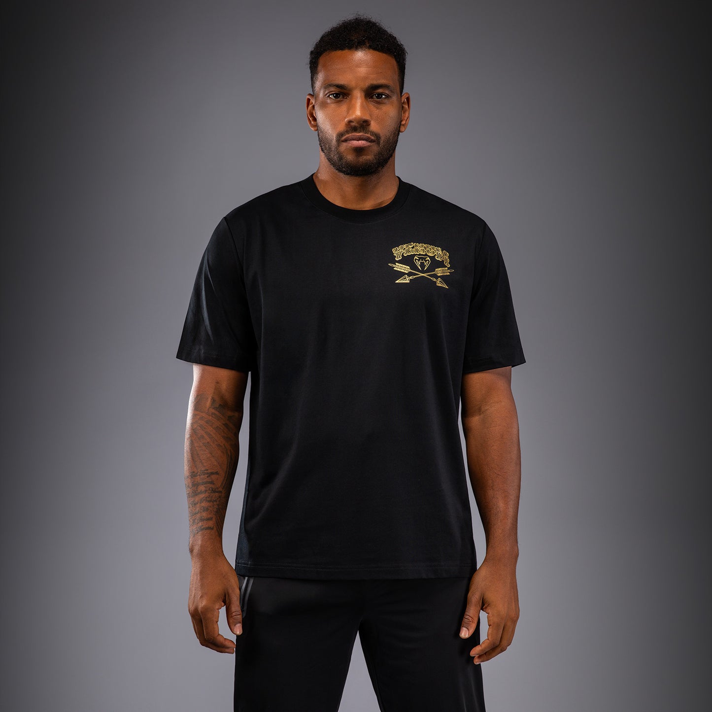 Venum Wolf Atak Tシャツ – ブラック/グレー