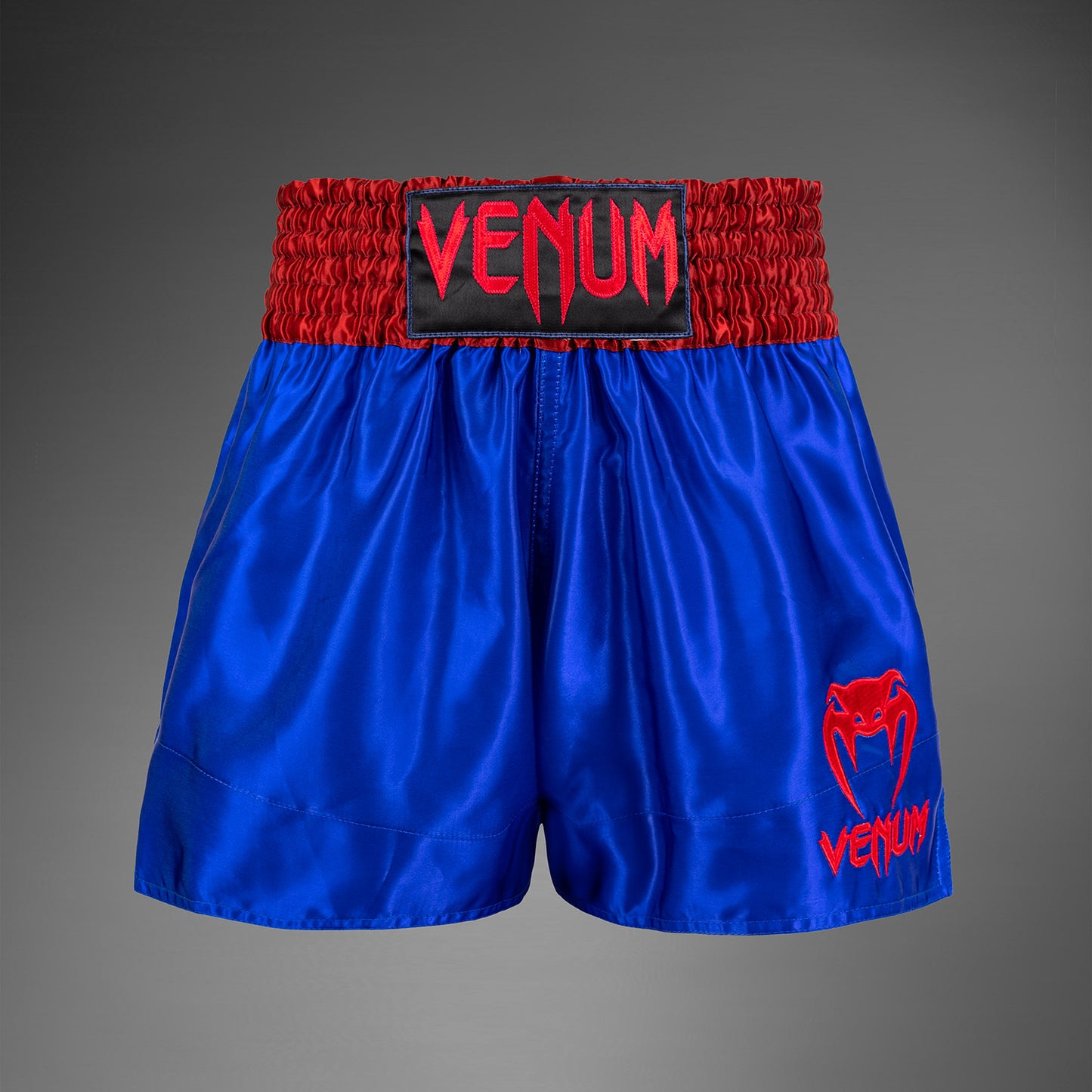 Venum Classic Muay Thai ショーツ - ネイビーブルー/レッド